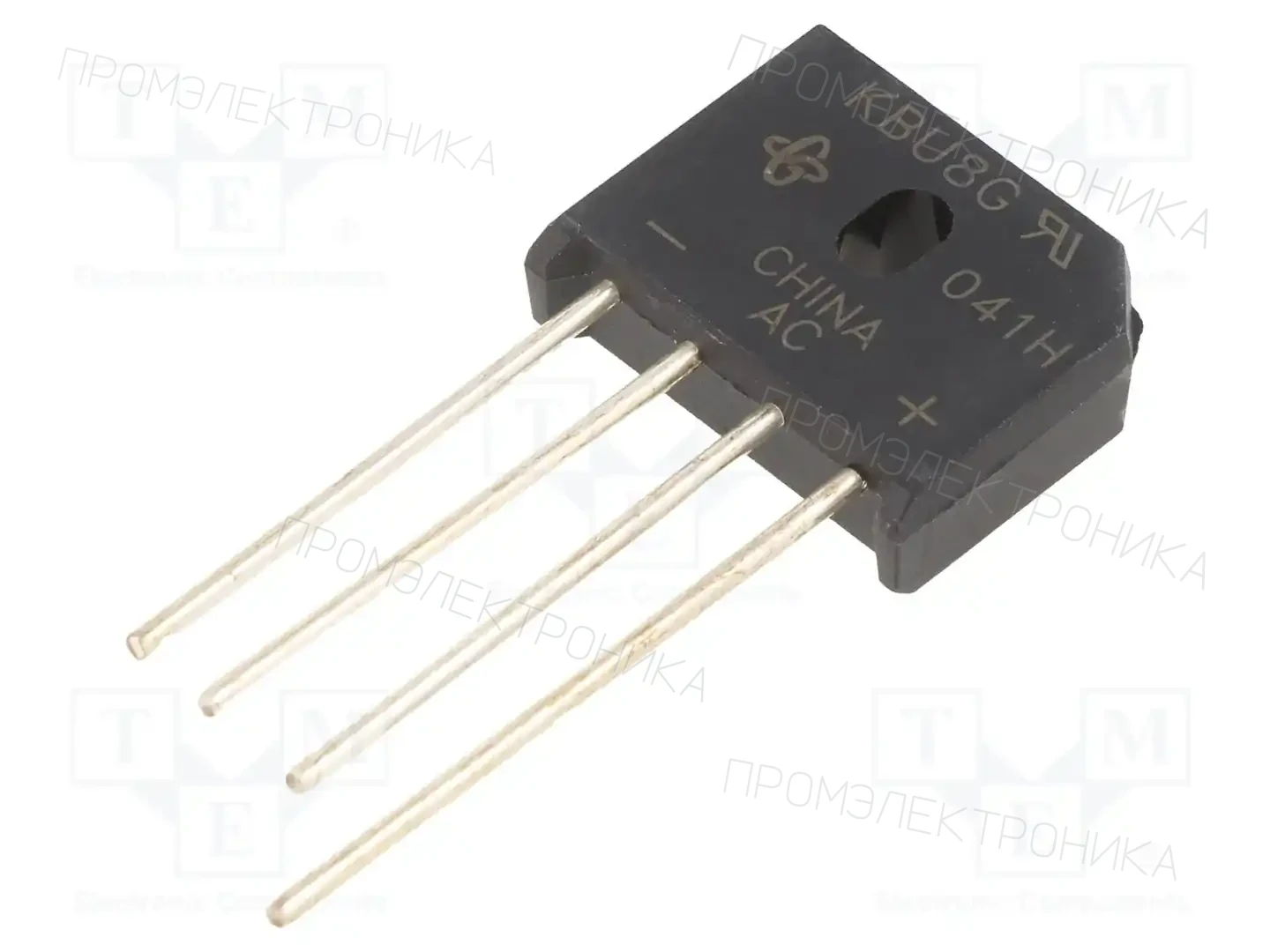 VISHAY KBU8G-E4/51 — Однофазные мосты диодные плоские