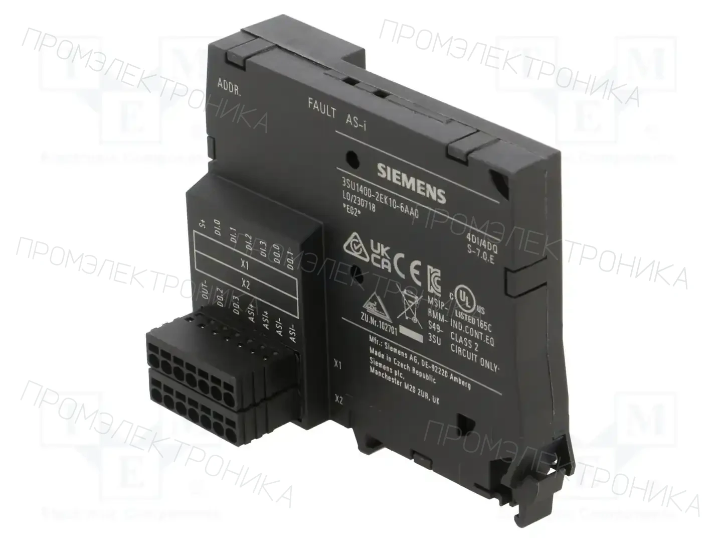 SIEMENS 3SU1400-2EK10-6AA0 — Реле прогр. - аксессуары