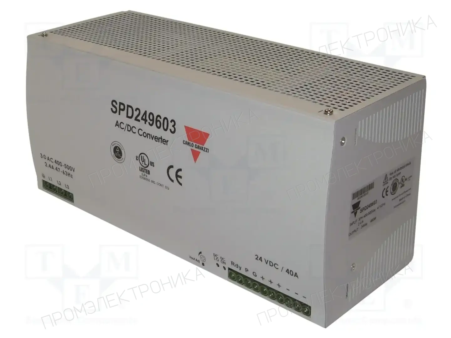 CARLO GAVAZZI SPD249603 — Блоки питания на DIN-рейку