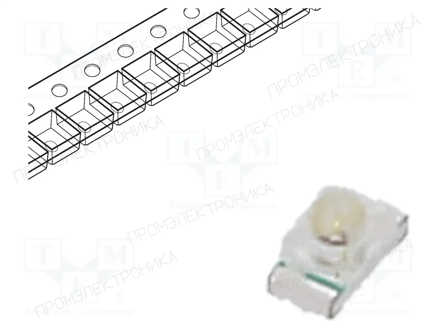 LUCKYLIGHT SR190VC-2BJ — Светодиоды SMD цветные