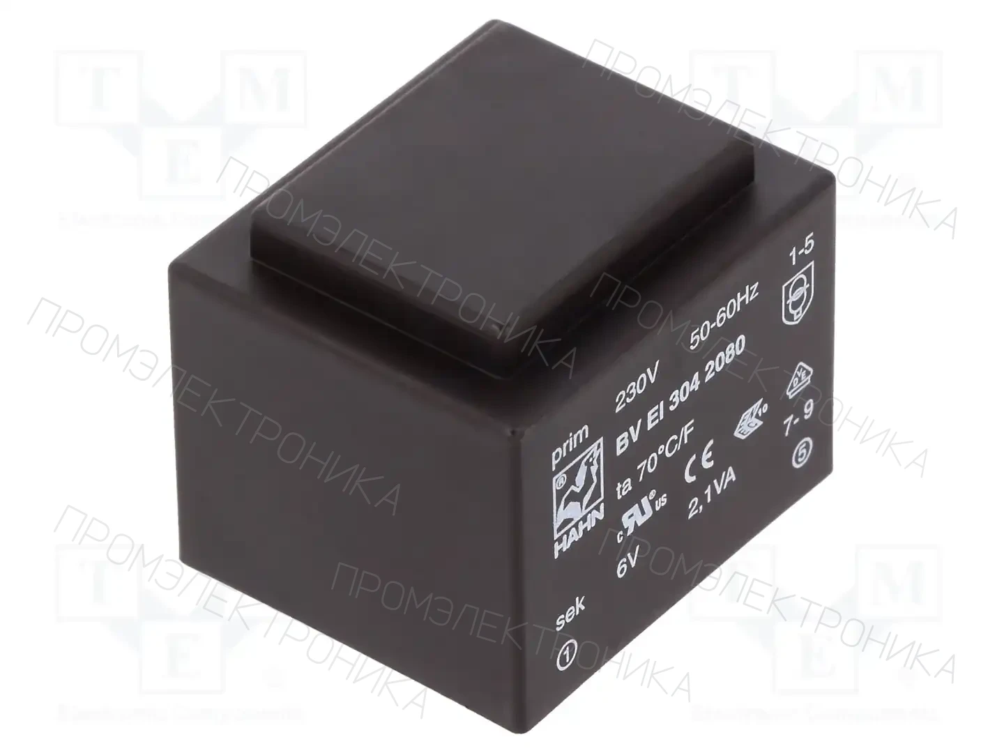 HAHN BV EI 304 2080 — Трансформаторы PCB