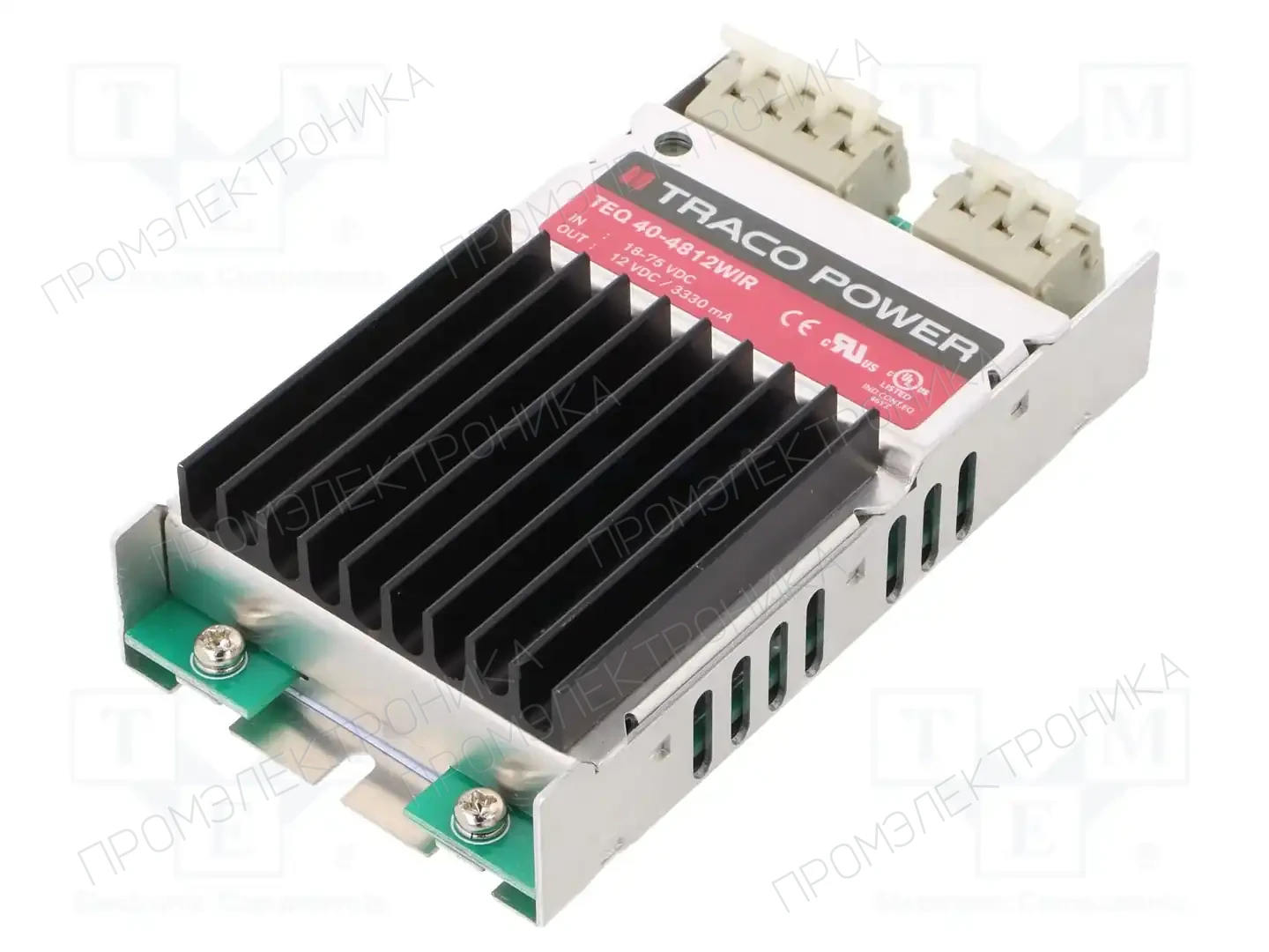 TRACO POWER TEQ 40-4812WIR — Преобразователи DC/DC