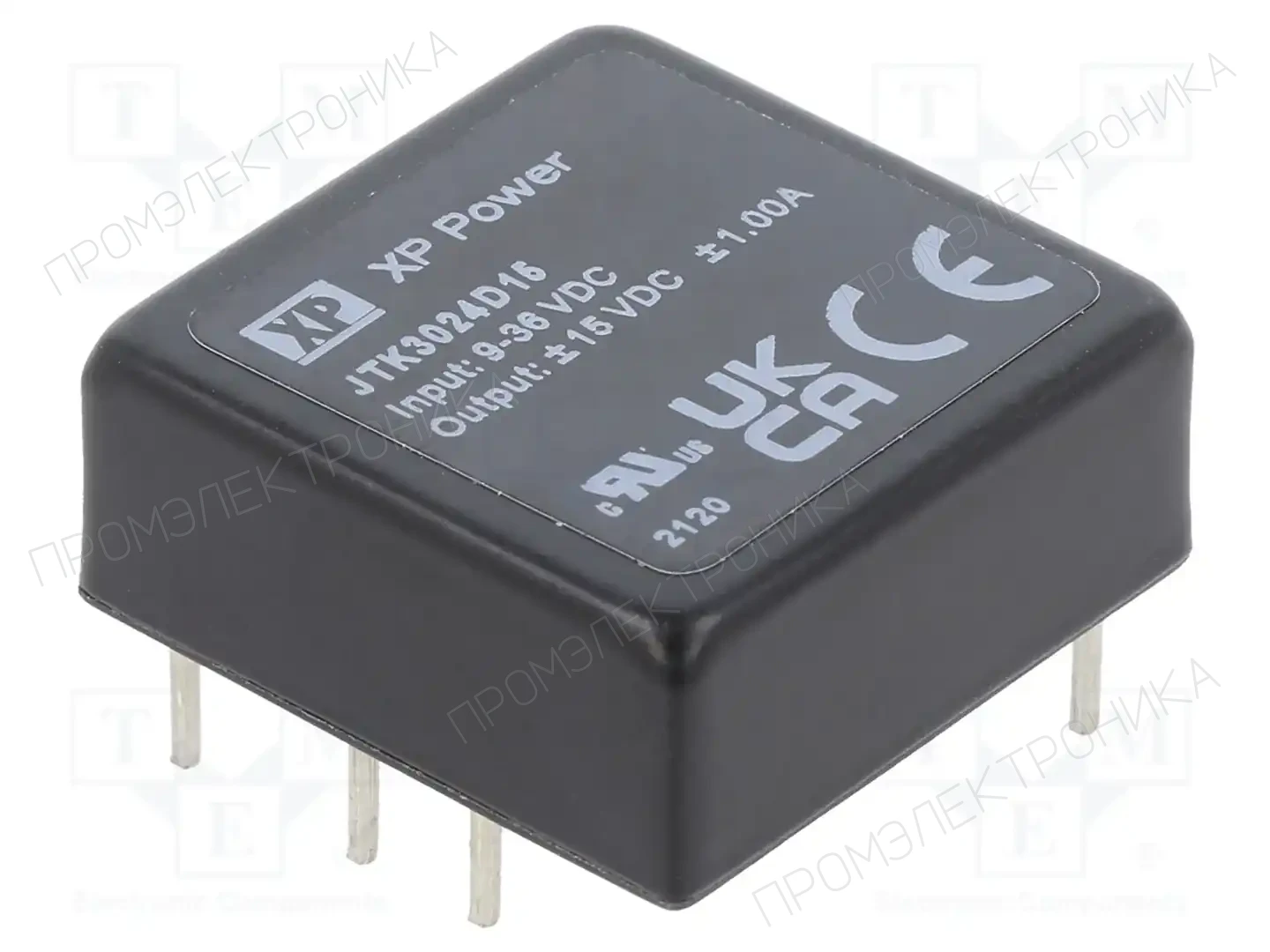 XP POWER JTK3024D15 — Преобразователи DC/DC
