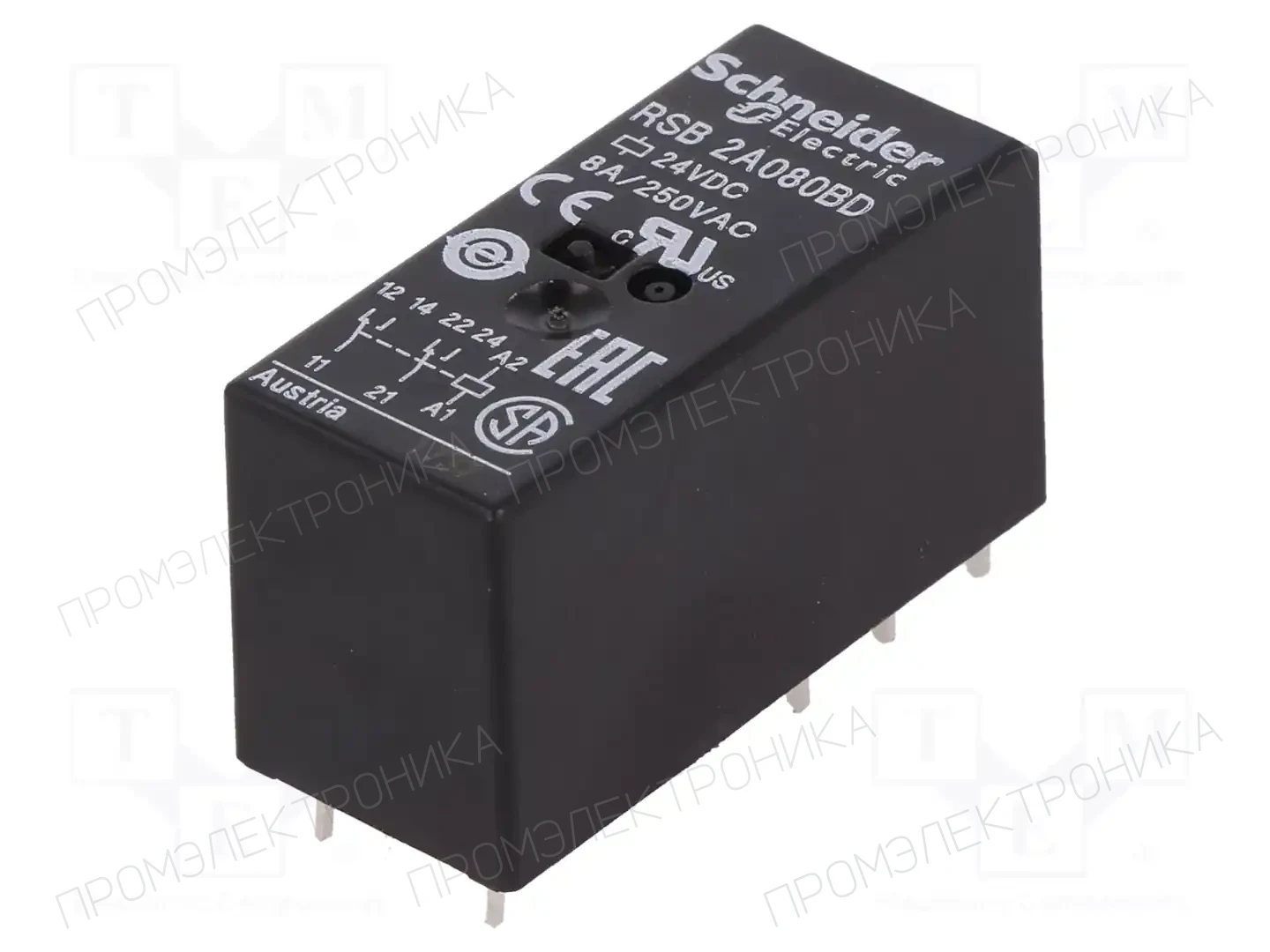 SCHNEIDER ELECTRIC RSB2A080BD — Реле электромагн. миниатюрные