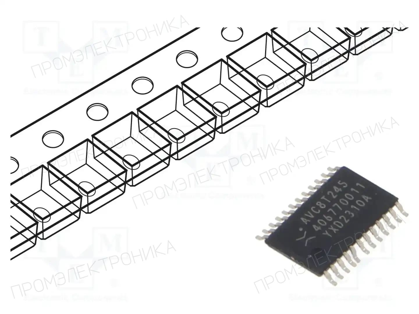 NEXPERIA 74AVC8T245PW,118 — Логические конверторы