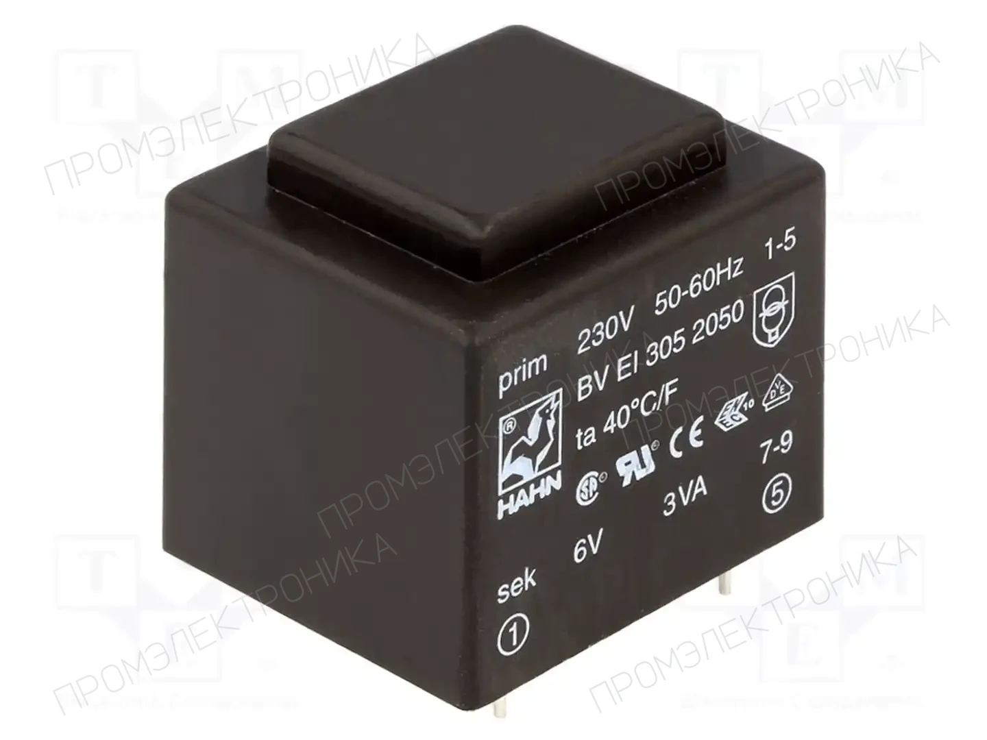 HAHN BV EI 305 2050 — Трансформаторы PCB