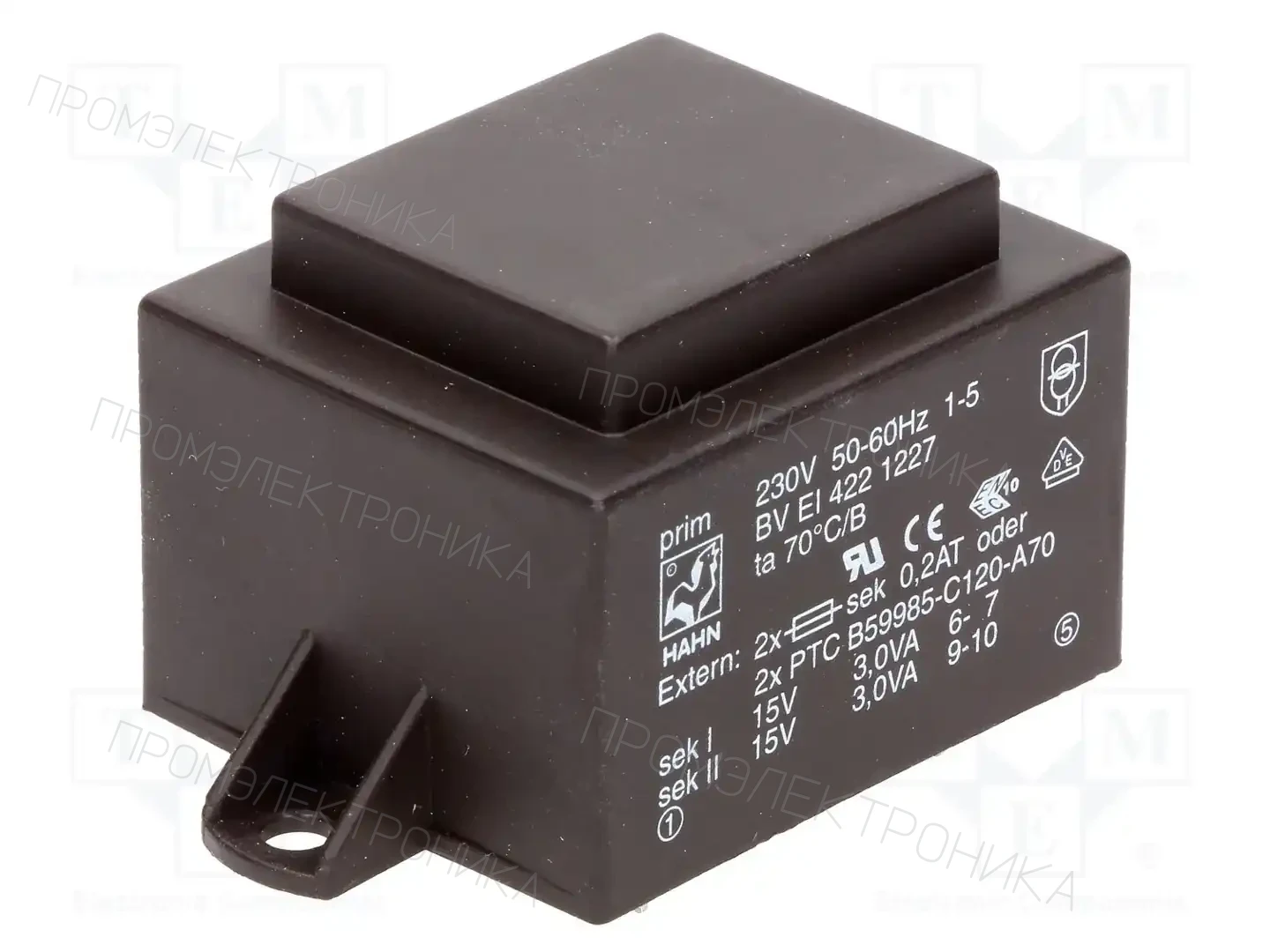 HAHN BV EI 422 1227 — Трансформаторы PCB