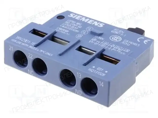 SIEMENS 3RV2901-1E — Выключатели двигательные