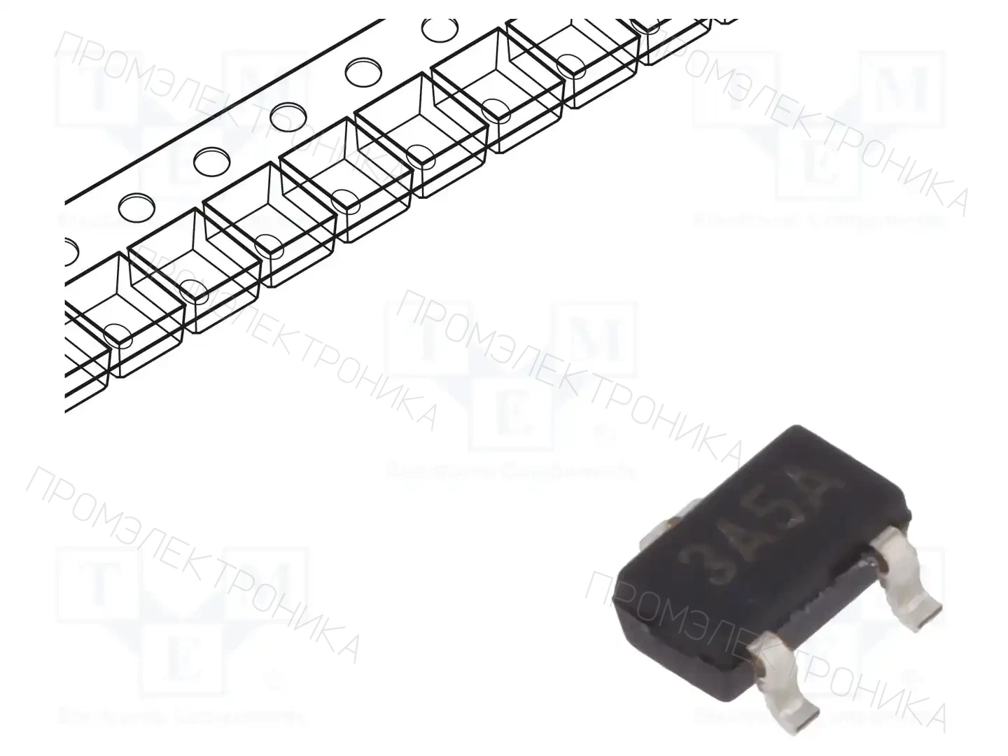 Microchip Technology TC593002ECBTR — Стабилизаторы напряжения нерегулир. LDO