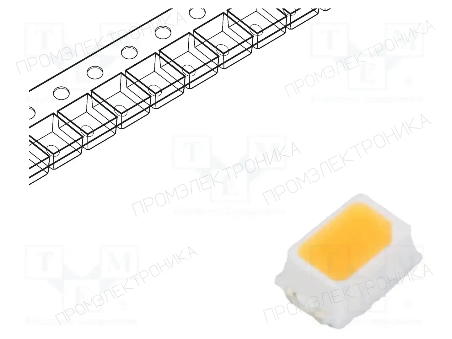 REFOND RF-W27TK14DS-EC-Y — Светодиоды SMD белые