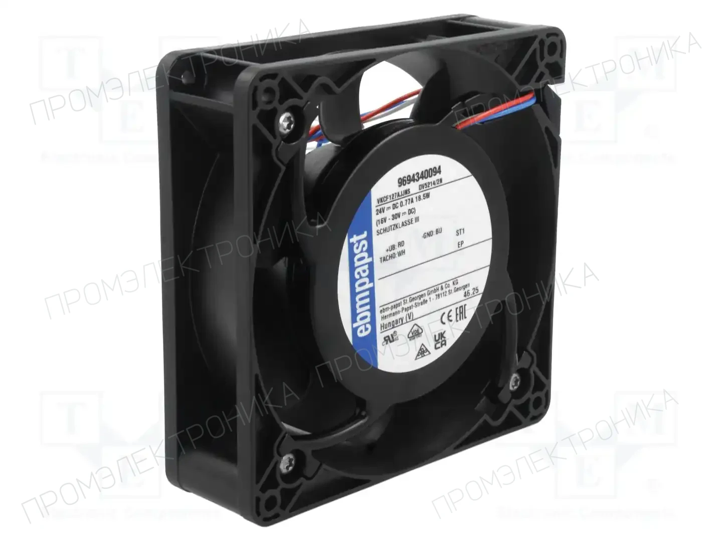 EBM-PAPST DV 5214/2 N — Вентиляторы DC 24V