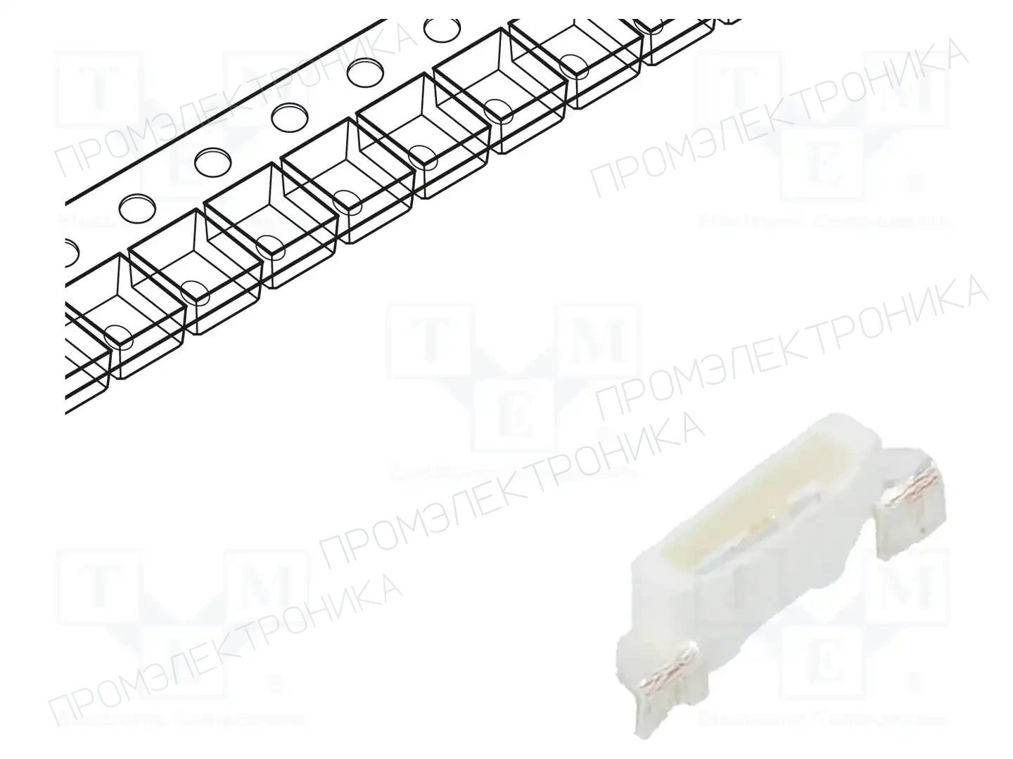 OPTOSUPPLY OSB54008C1F — Светодиоды SMD цветные