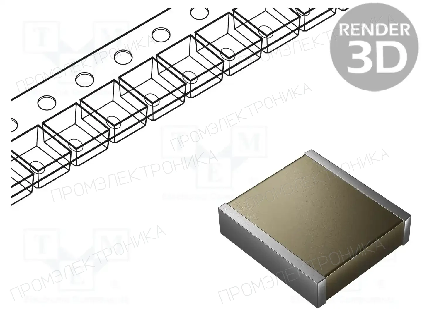 KEMET CKC33C473KEGACAUTO — Конденсаторы MLCC SMD