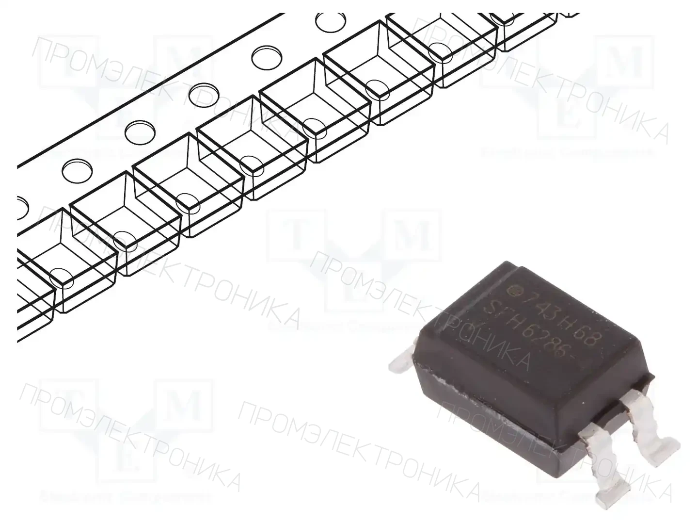 VISHAY SFH6286-4 — Оптроны – аналоговый выход