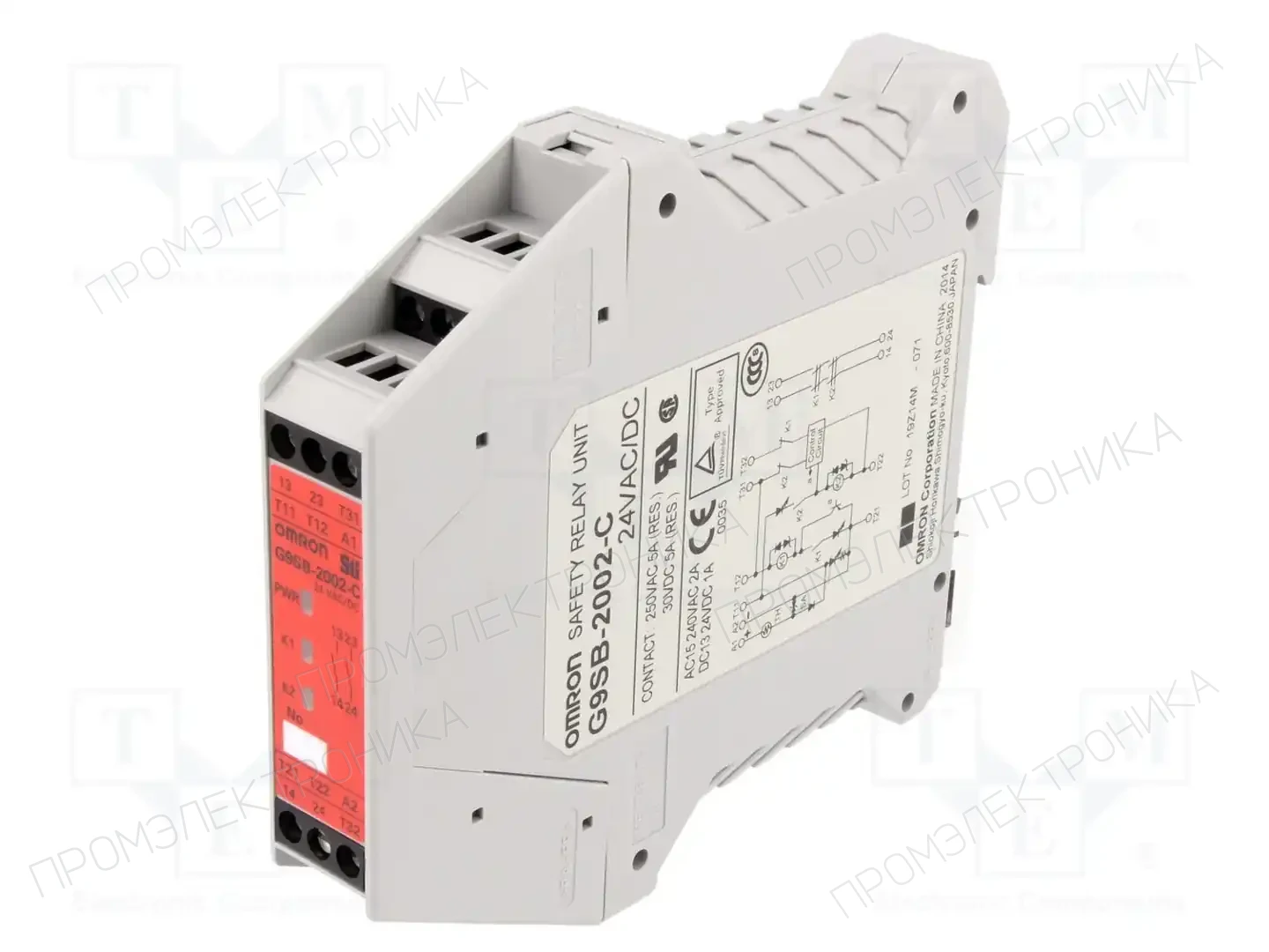 OMRON G9SB-2002-C — Выключат. безопасности - мод. управления