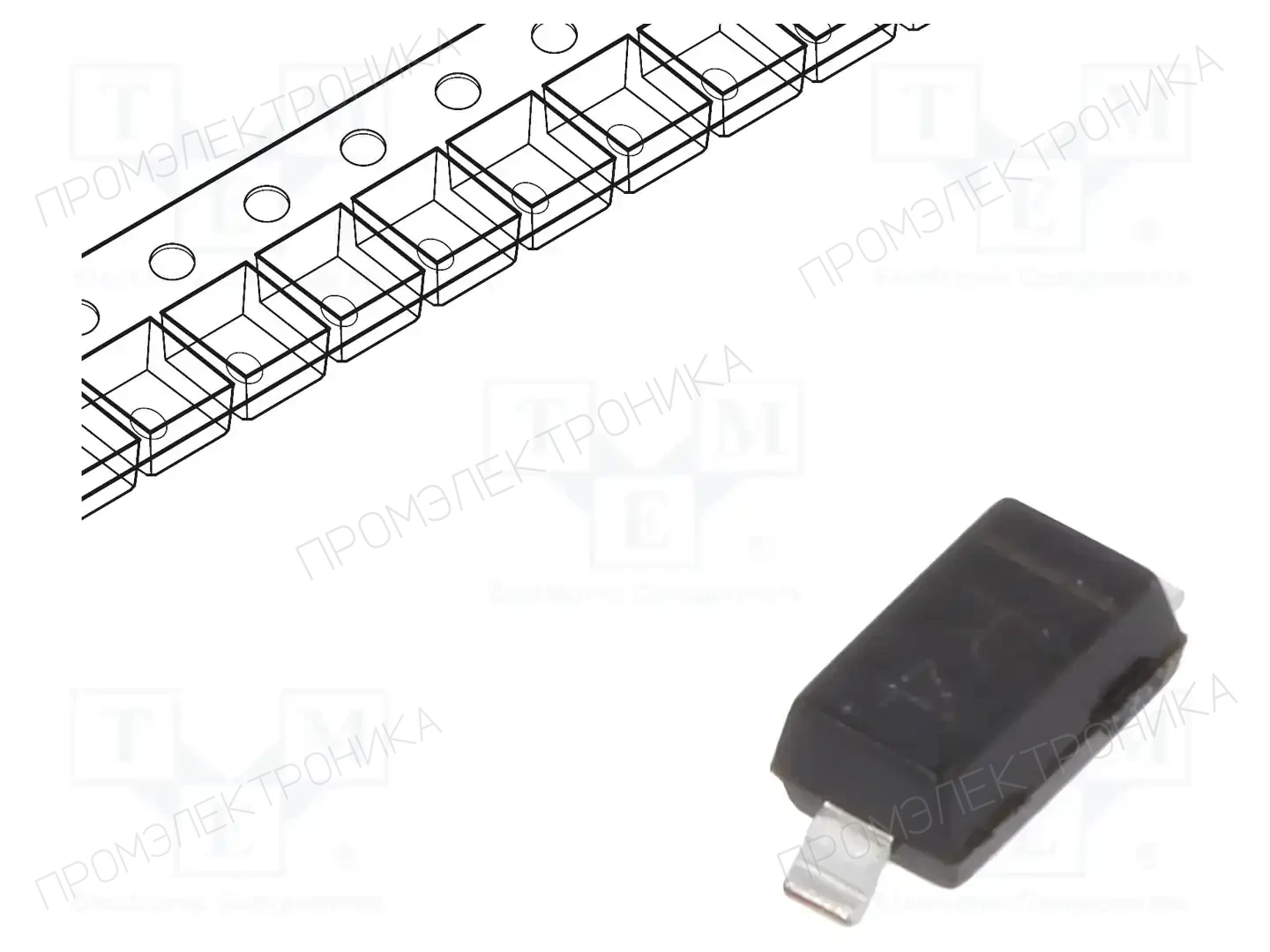 MICRO COMMERCIAL COMPONENTS MBR0540-TP — Диоды Шотки SMD
