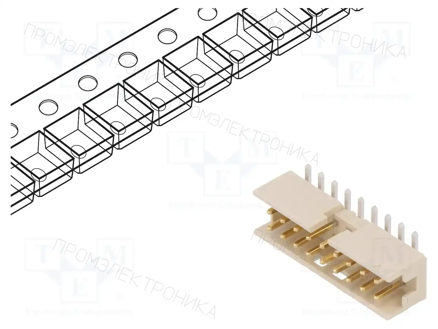 AMPHENOL COMMUNICATIONS SOLUTIONS 98424-F52-18ALF — Разъeмы сигнальные растр 2,00мм