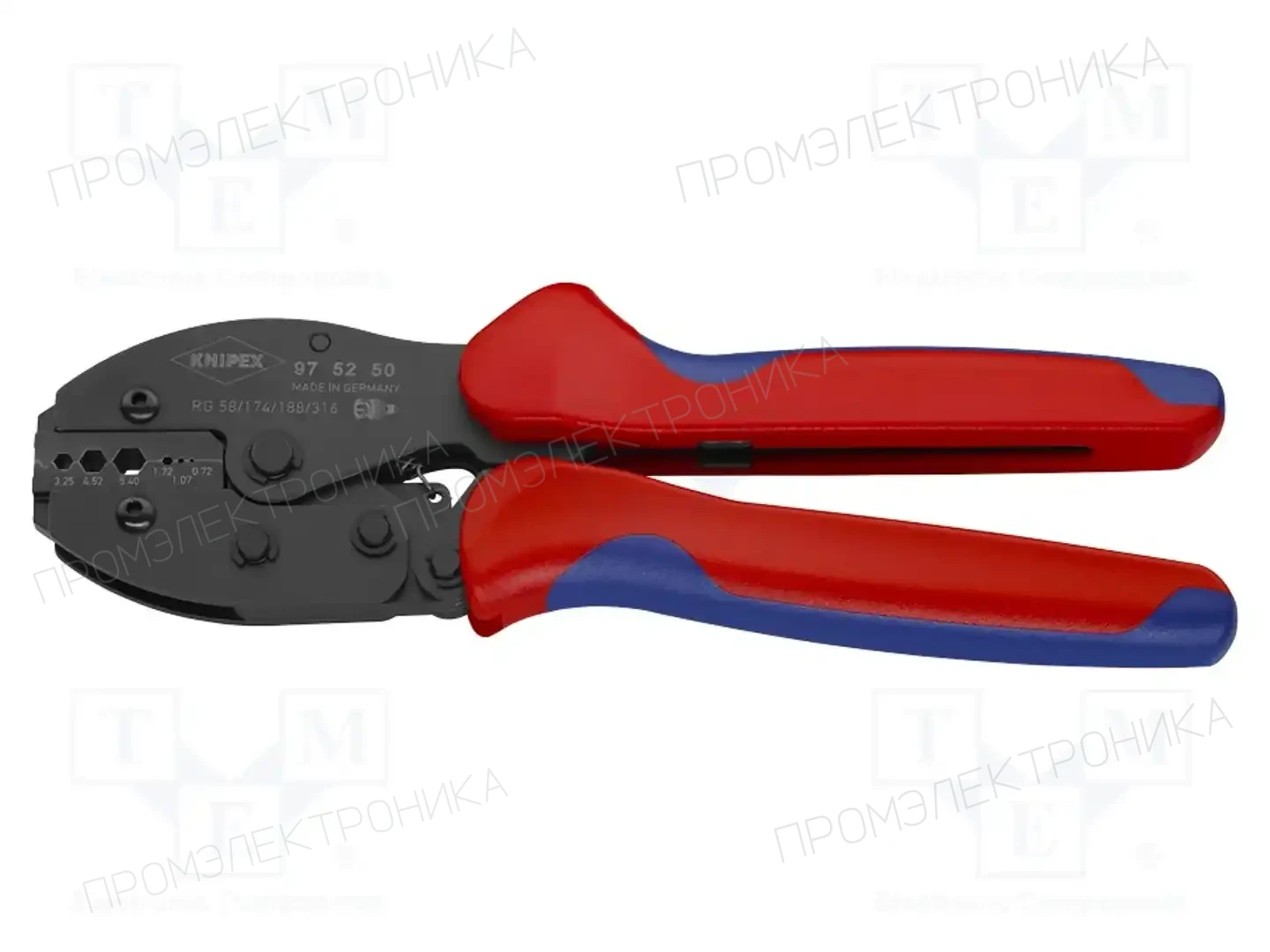 KNIPEX 97 52 50 — Зажимные уст-ва кабельных наконечников