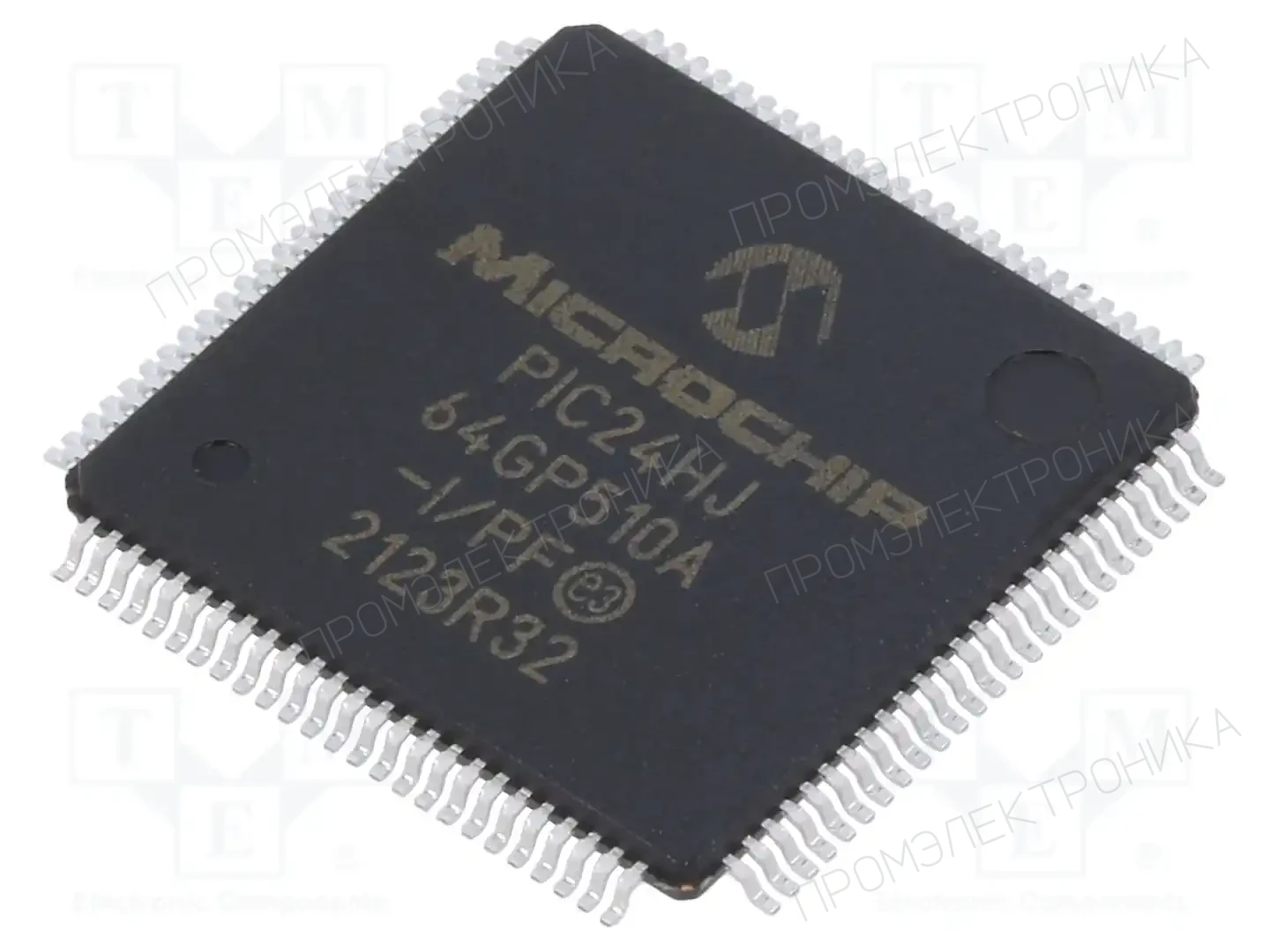 Microchip Technology PIC24HJ64GP510A-I/PF — Линейка PIC 16-bit