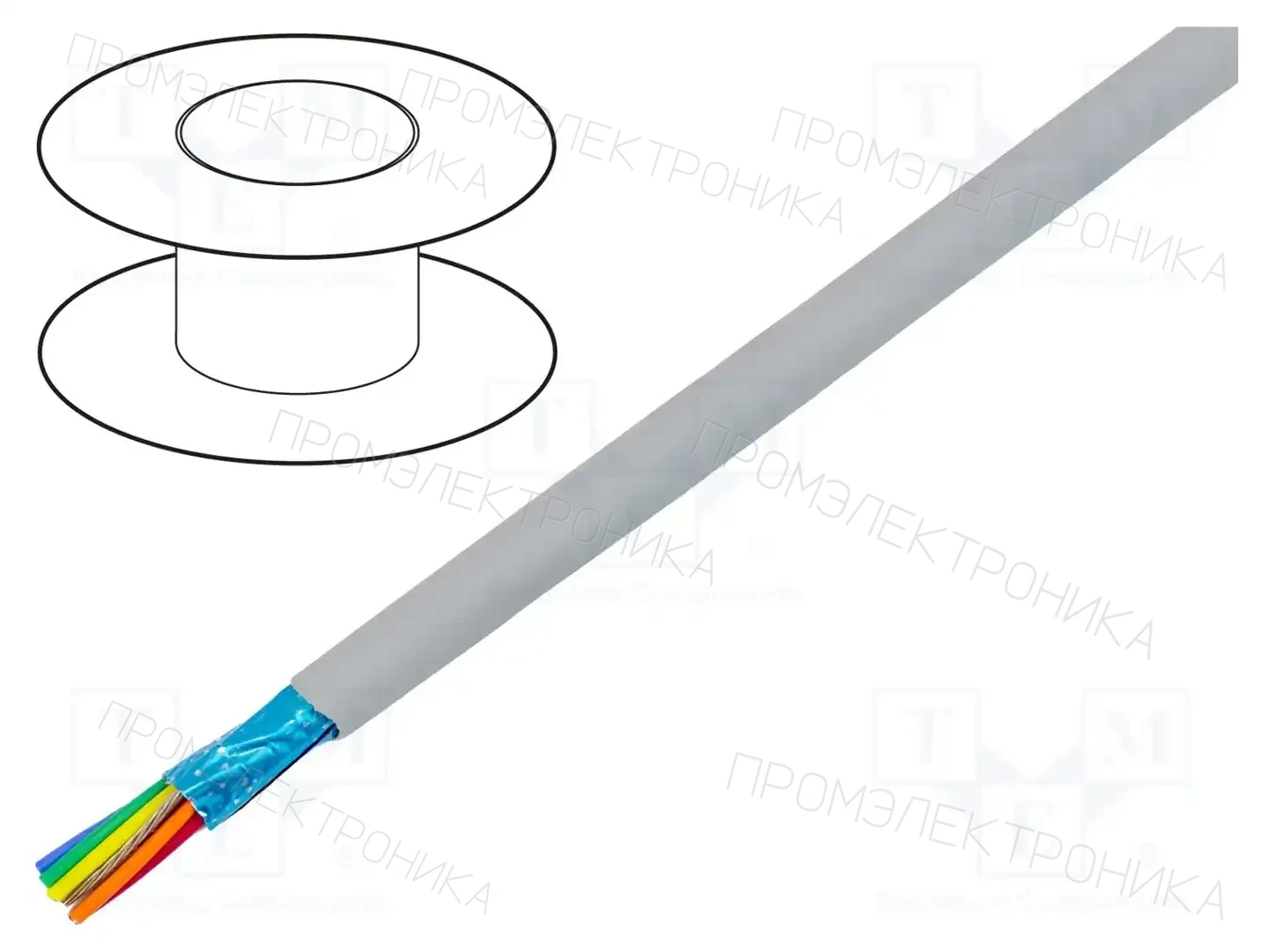 ALPHA WIRE 78130 SL001 — Провода многожильные экранированные