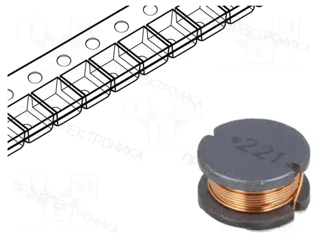 BOURNS SDR1006-221KL — Дроссели