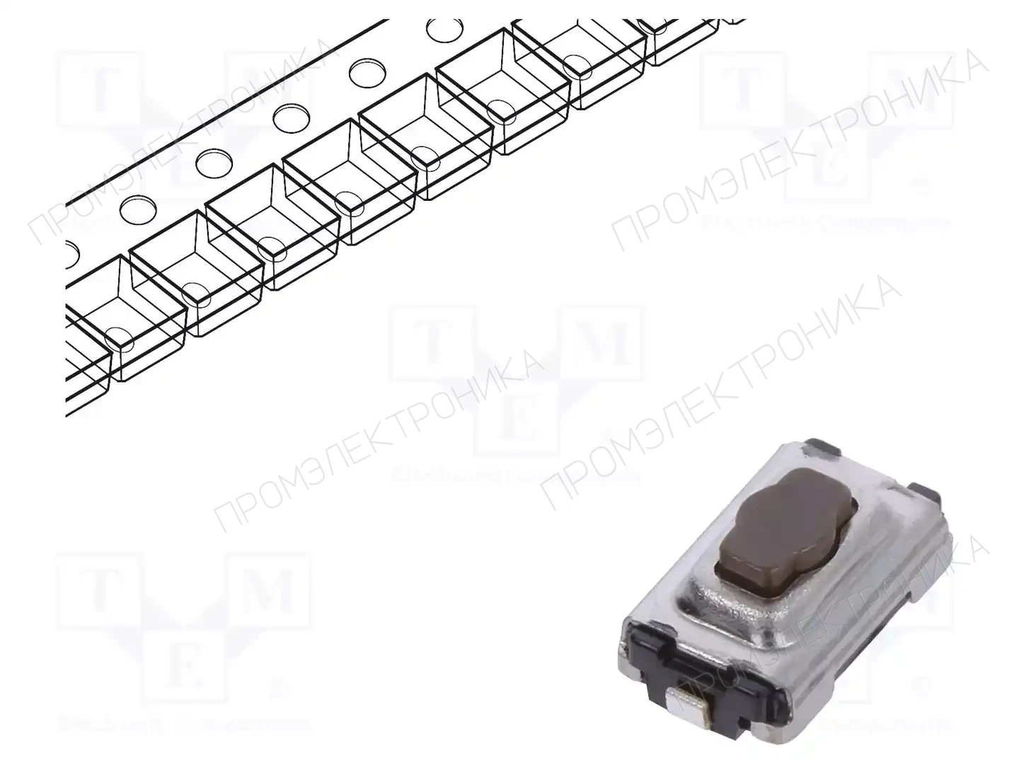 ALPS SKQYABE010 — Микропереключатели TACT