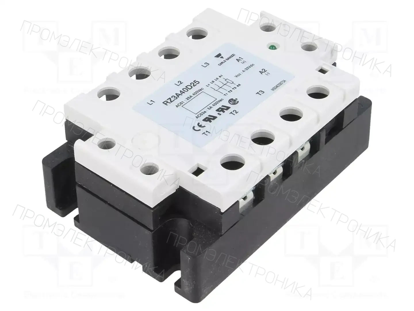 CARLO GAVAZZI RZ3A40D25 — Реле SSR трехфазные