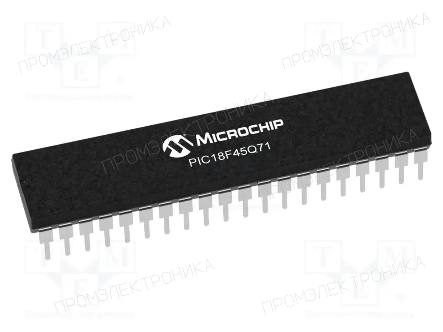 Microchip Technology PIC18F45Q71-E/P — Линейка PIC 8-bit