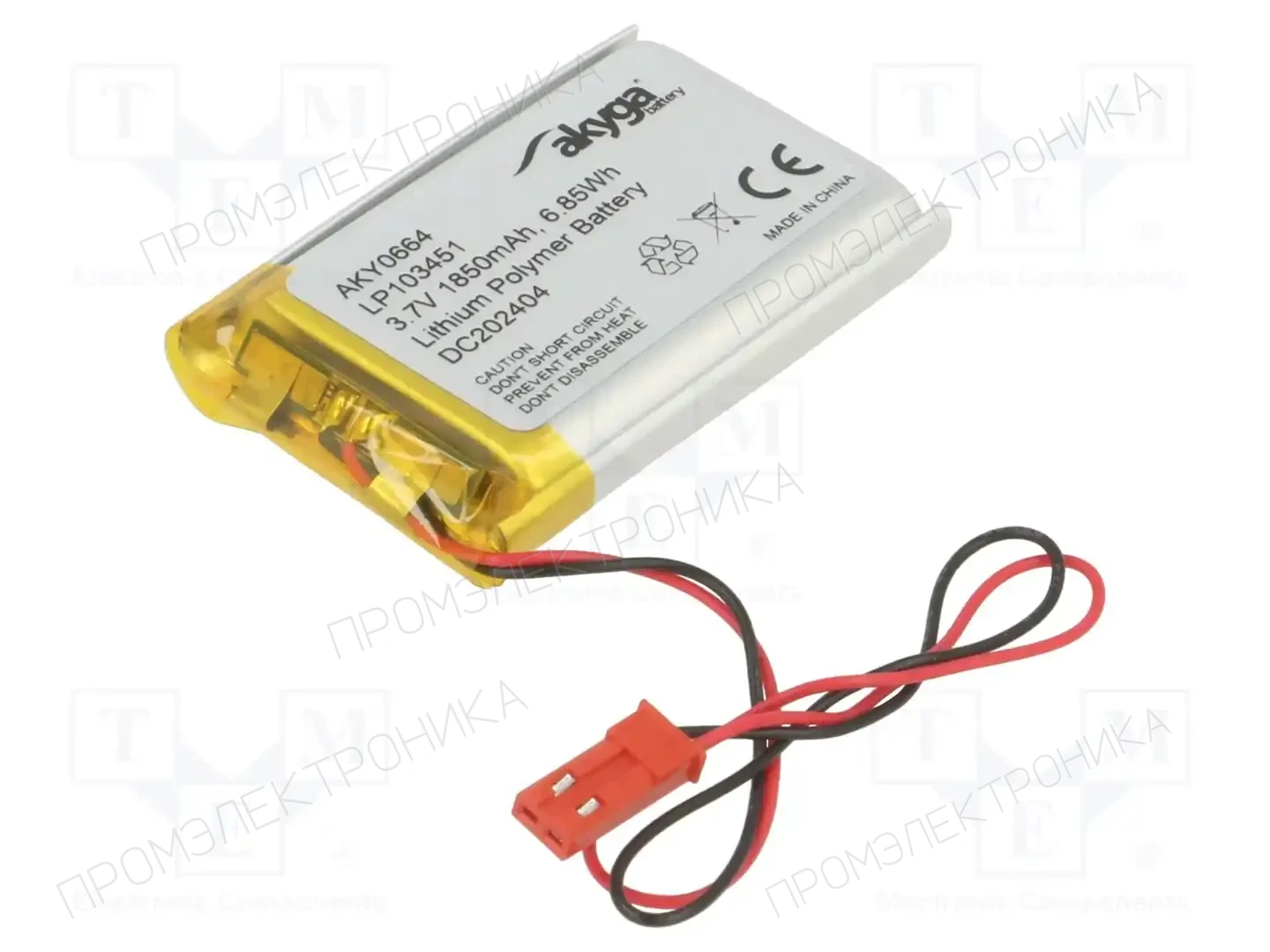 AKYGA BATTERY AKY0664 — Аккумуляторы