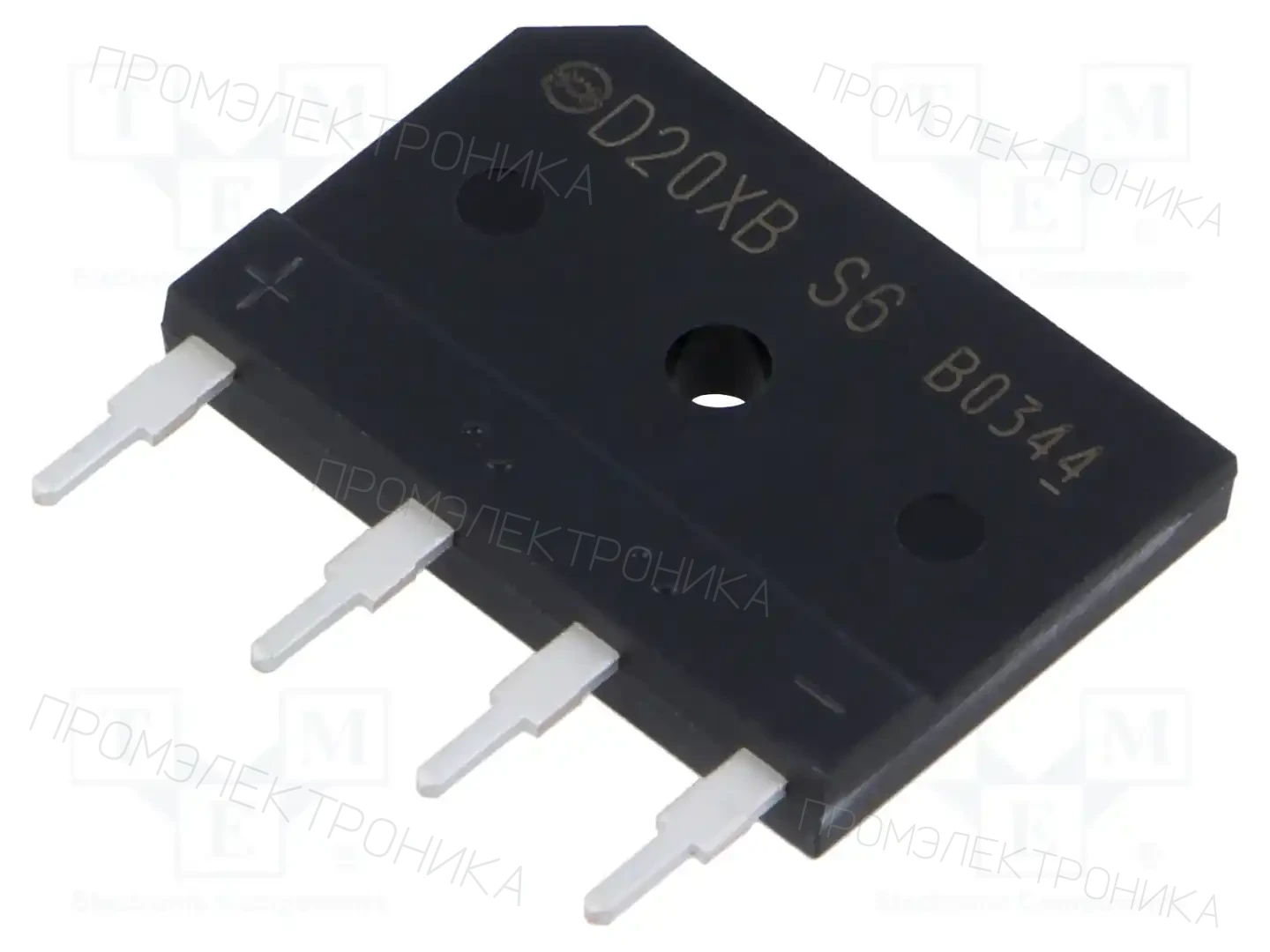 SHINDENGEN D20XBS6-7101 — Однофазные мосты диодные плоские
