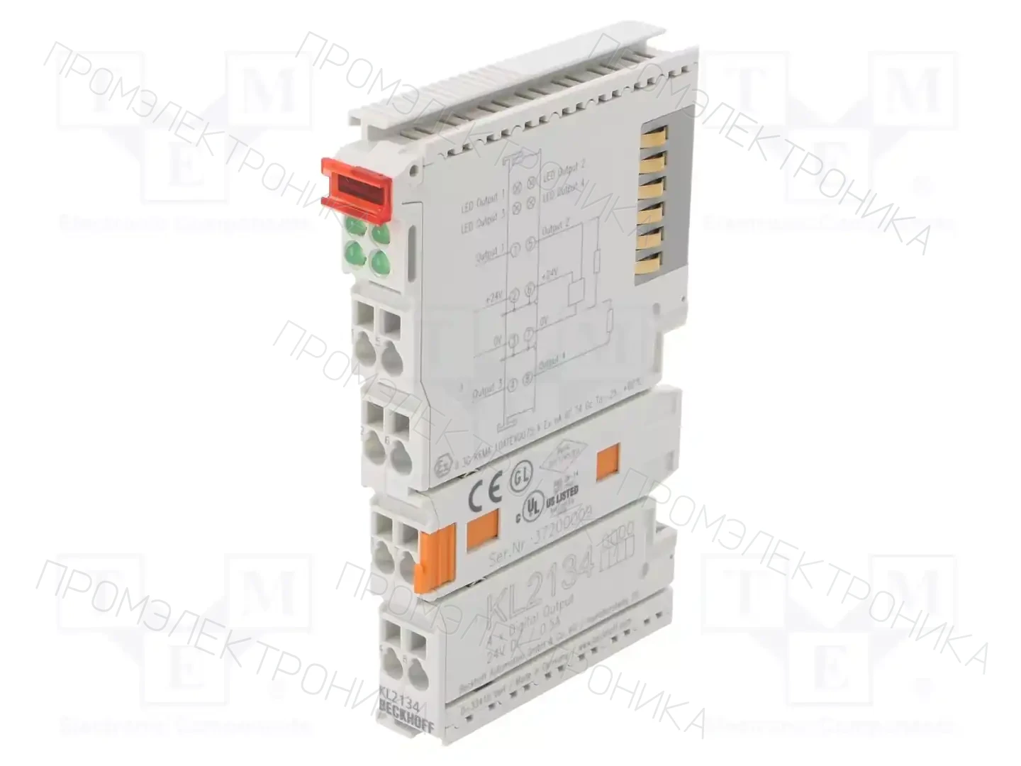 Beckhoff Automation KL2134 — Системы и модули ввода/вывода (I/O)