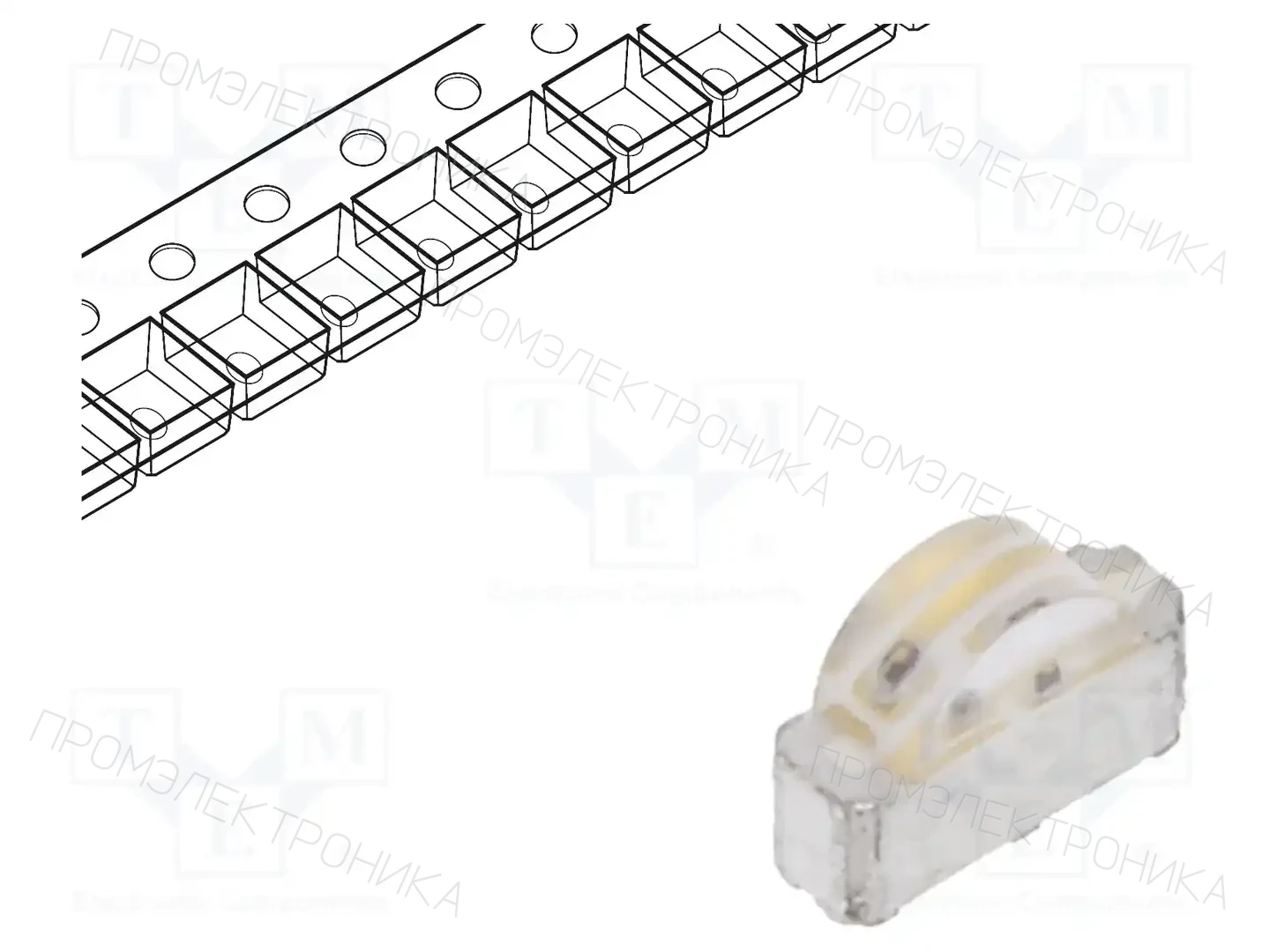 EVERLIGHT 12-22/R7G6C-A10/2C — Светодиоды SMD цветные
