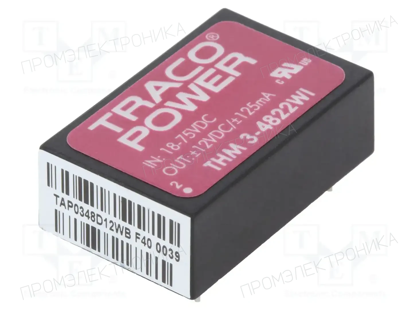 TRACO POWER THM 3-4822WI — Преобразователи DC/DC
