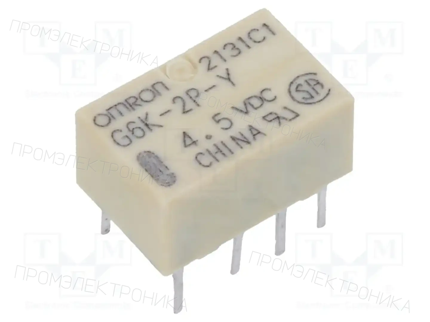 OMRON Electronic Components G6K-2P-Y DC4.5 — Реле электромагн. миниатюрные