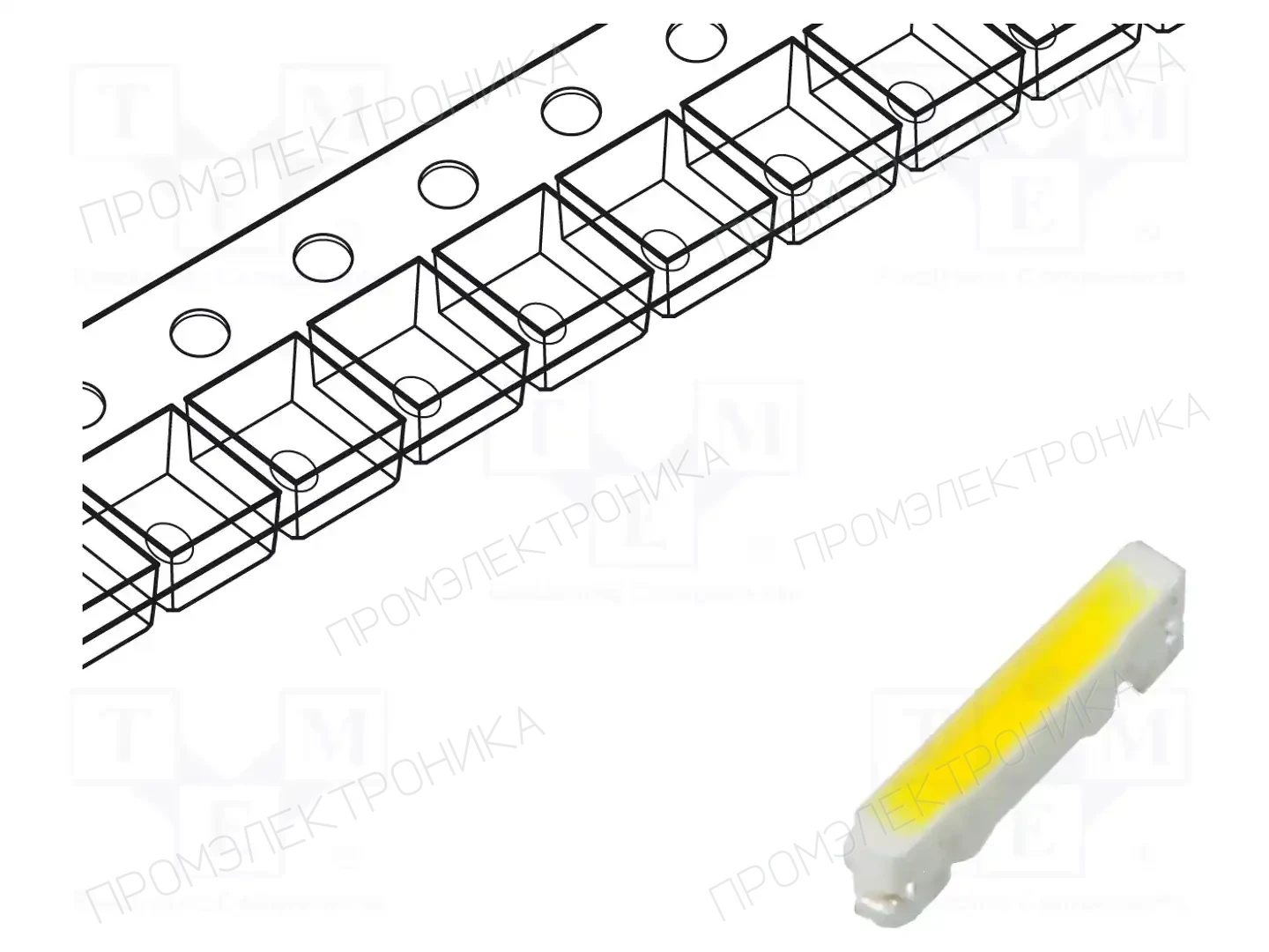 OPTOSUPPLY OSB53806C1F — Светодиоды SMD цветные