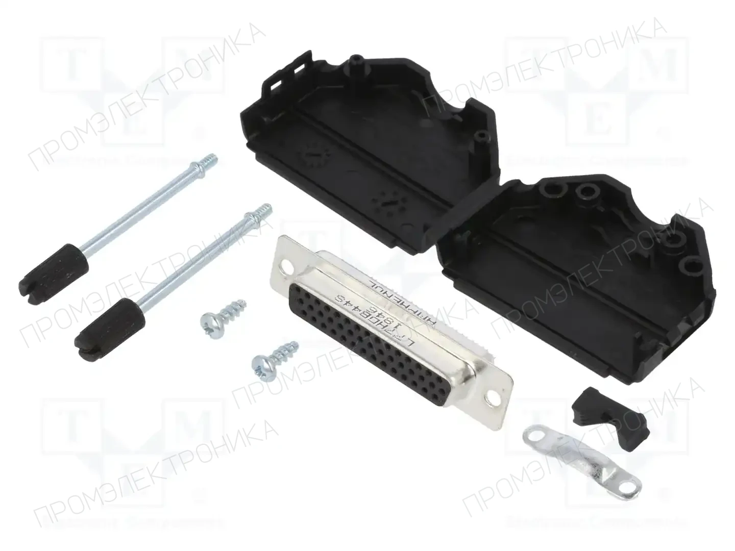AMPHENOL COMMUNICATIONS SOLUTIONS L17DPPK25-BK+L77HDB44S — Комплектные штекеры D-Sub