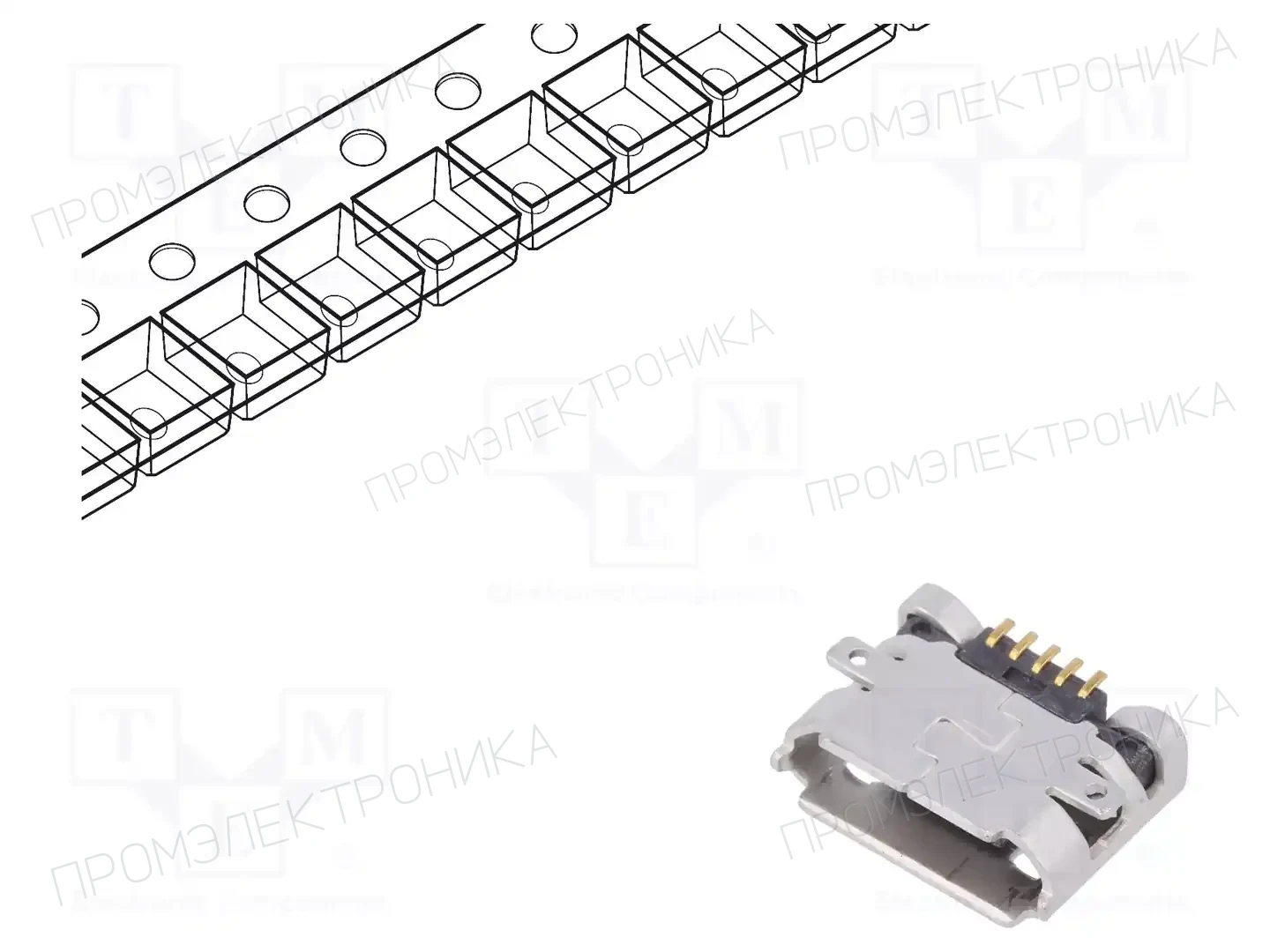 AMPHENOL COMMUNICATIONS SOLUTIONS 10118192-0001LF — Разъeмы USB и IEEE1394
