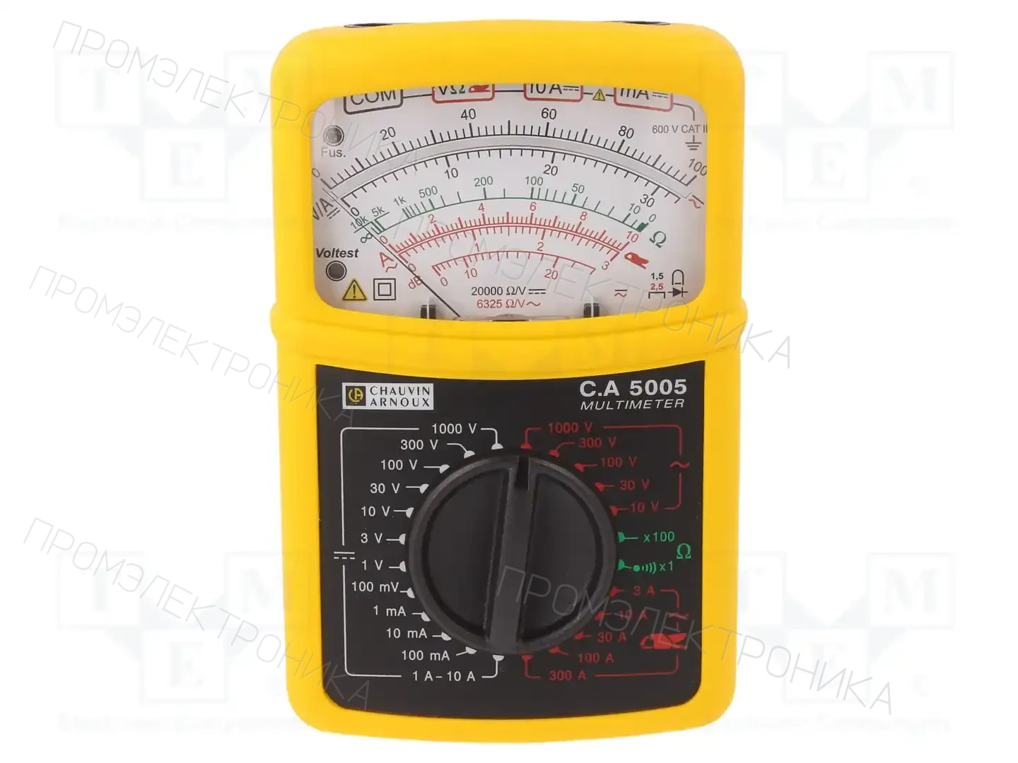 CHAUVIN ARNOUX C.A 5005 + MN89 — Мультиметры аналоговые
