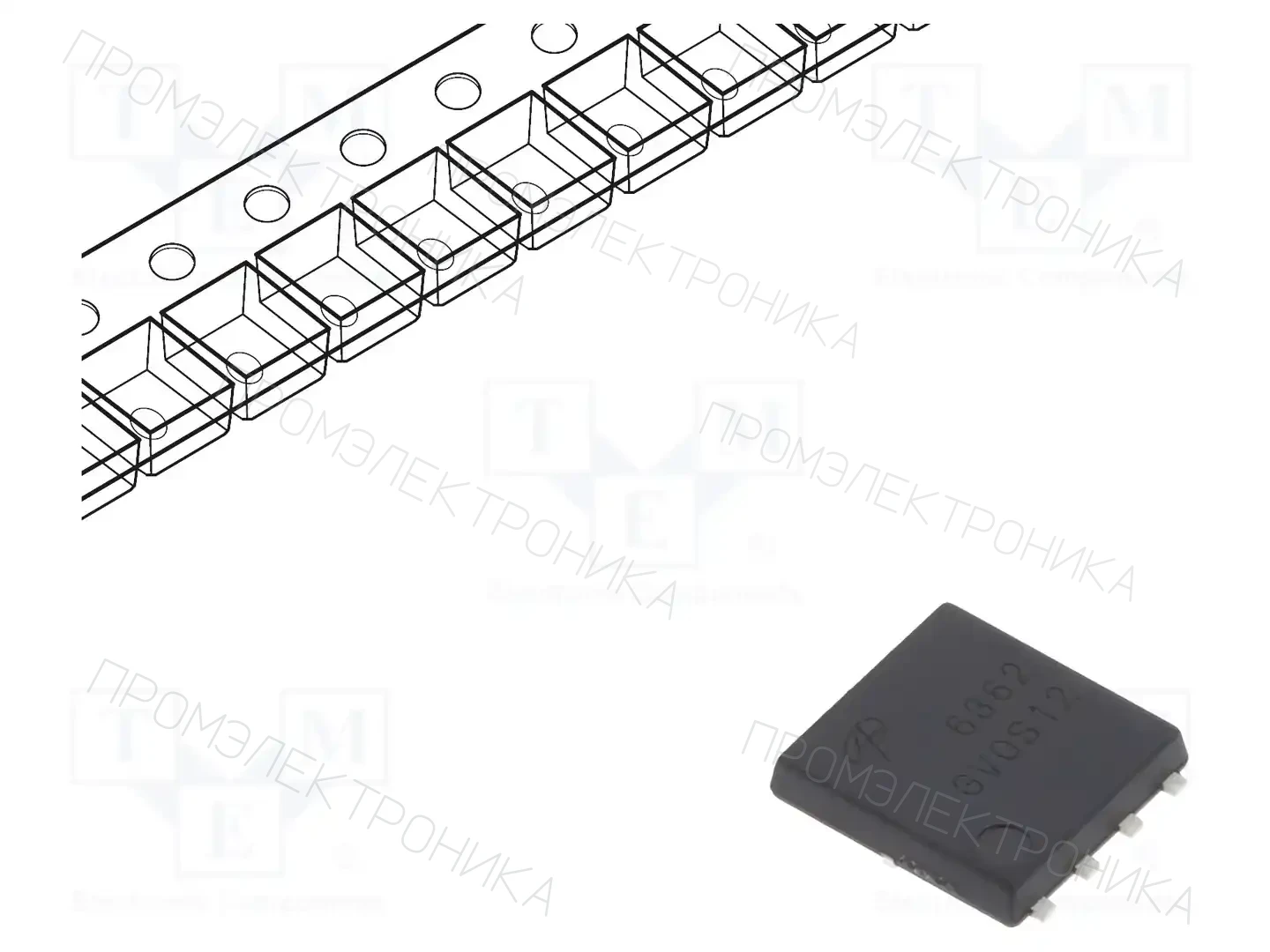 ALPHA & OMEGA SEMICONDUCTOR AON6362 — Транзисторы с каналом N SMD