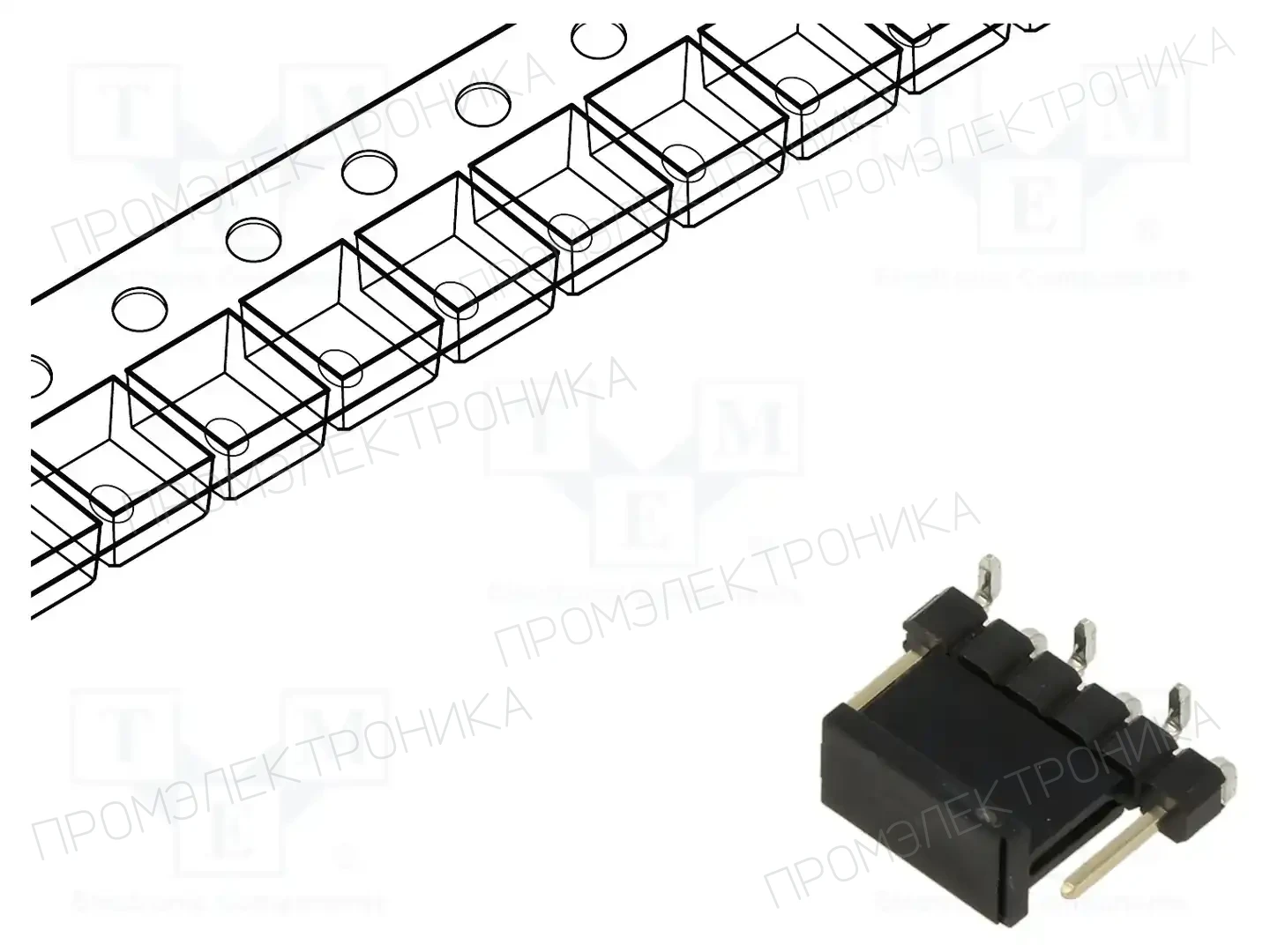 HARWIN M20-8770642R — Разъeмы сигнальные растр 2,54мм