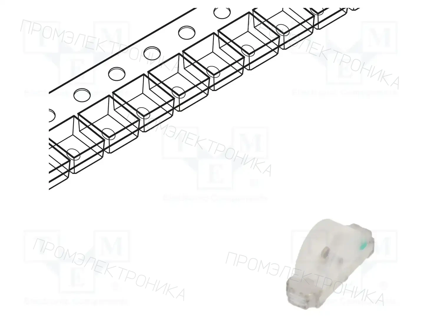 OPTOSUPPLY OS1204B5 — Светодиоды SMD цветные