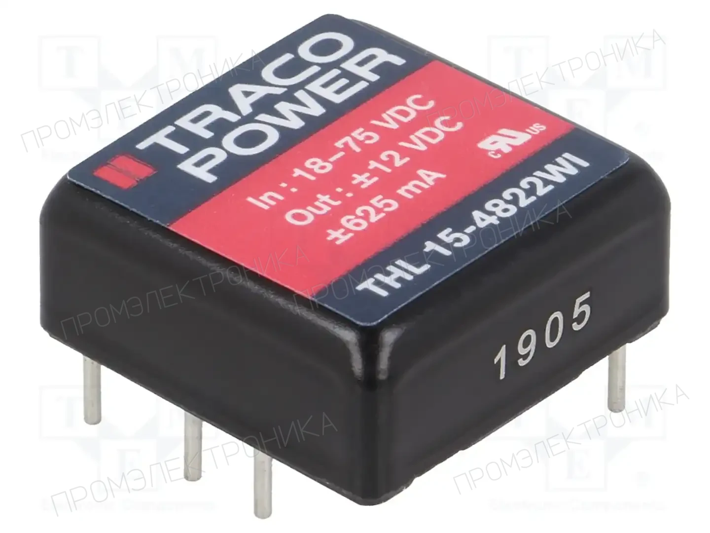 TRACO POWER THL 15-4822WI — Преобразователи DC/DC