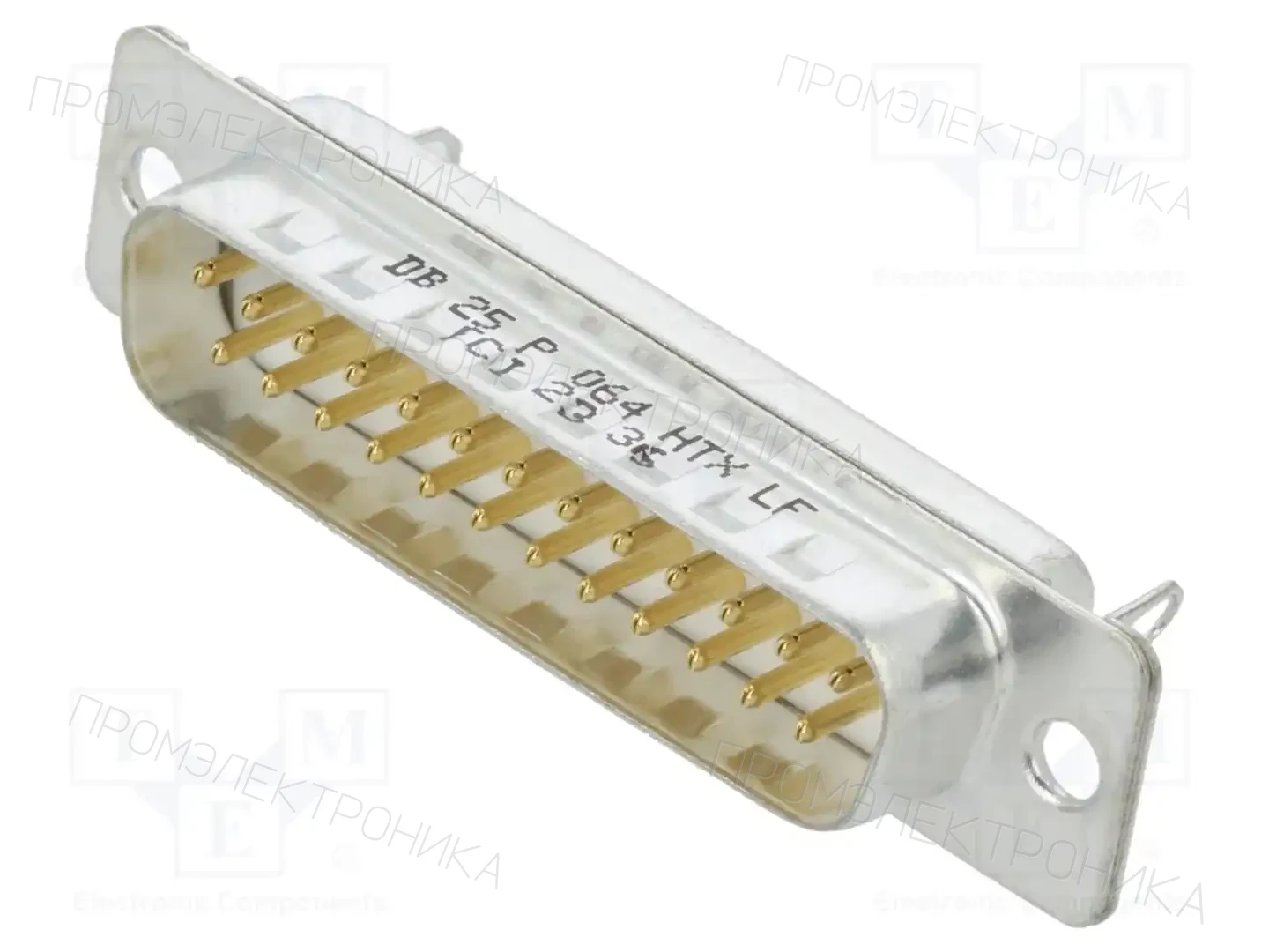 AMPHENOL COMMUNICATIONS SOLUTIONS DB25P064HTXLF — Штекеры и гнезда D-Sub