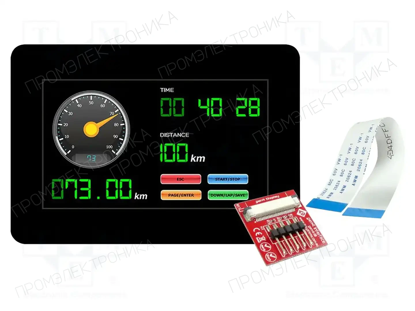 4D Systems GEN4-ULCD-43DCT-CLB — Интеллигентные дисплеи