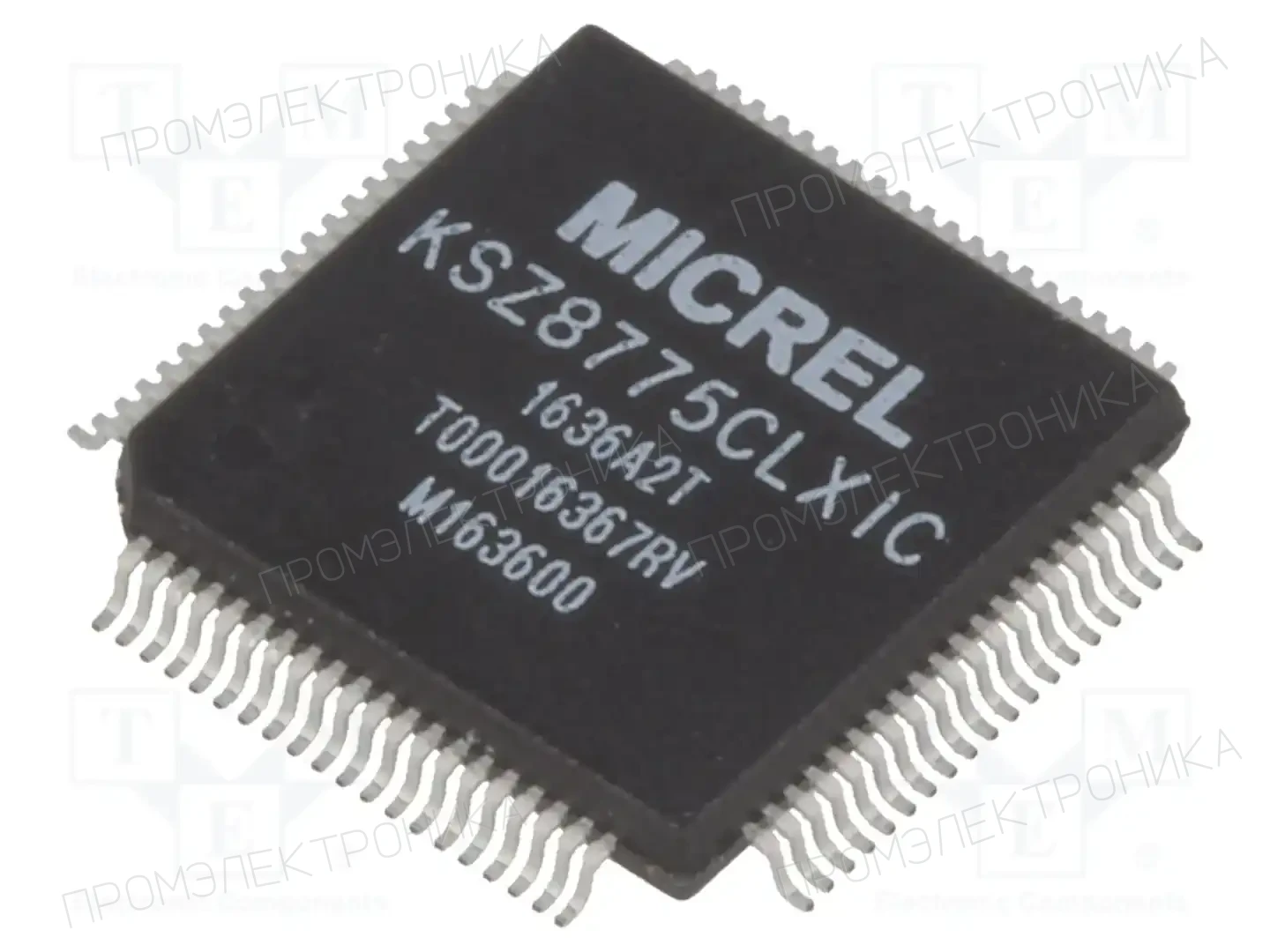 Microchip Technology KSZ8775CLXIC — Микросхемы - интерфейс Ethernet