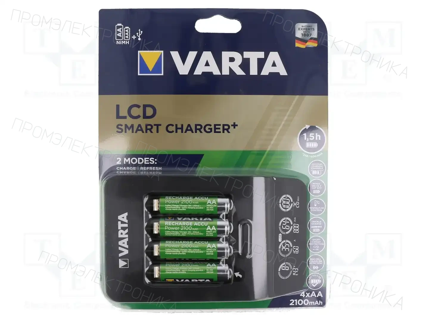 VARTA LCD-SMART-CHARGER — Зарядные устройства