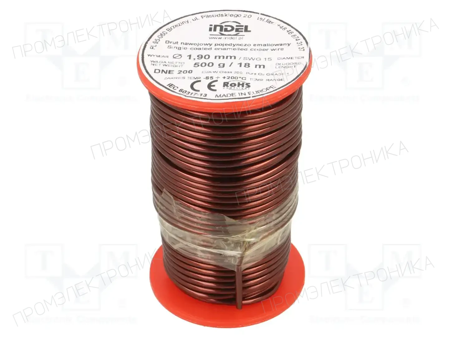 INDEL DNE1,90-500G — Проволока обмоточная