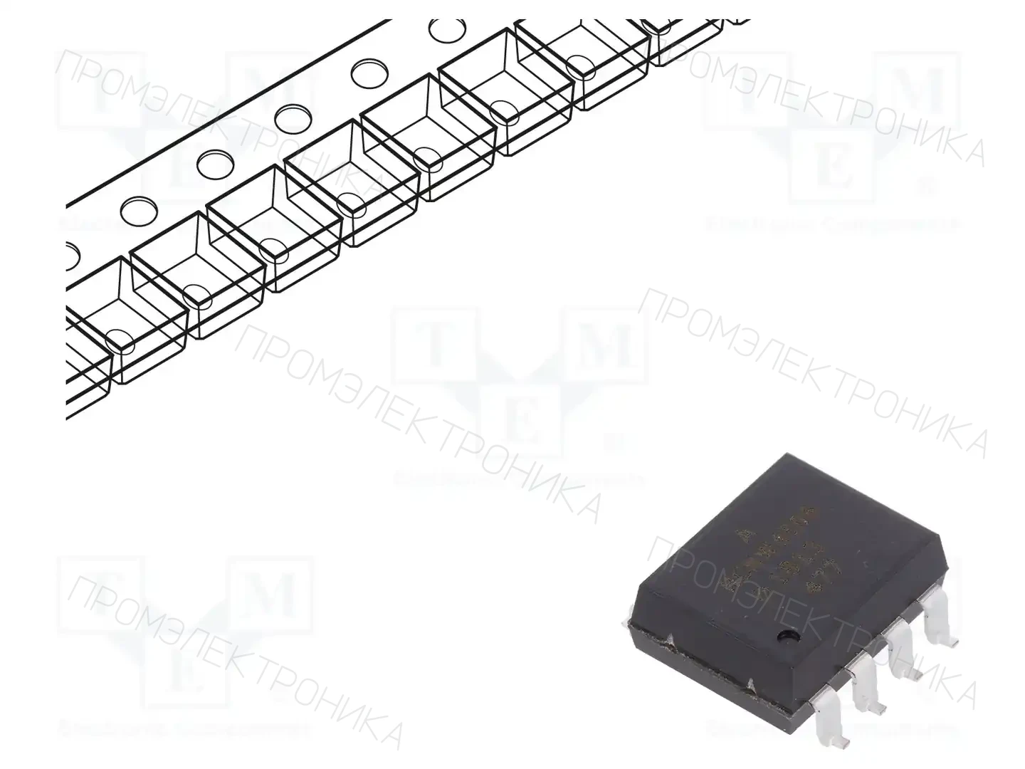 BROADCOM (AVAGO) HCNW4506-500E — Оптроны – аналоговый выход