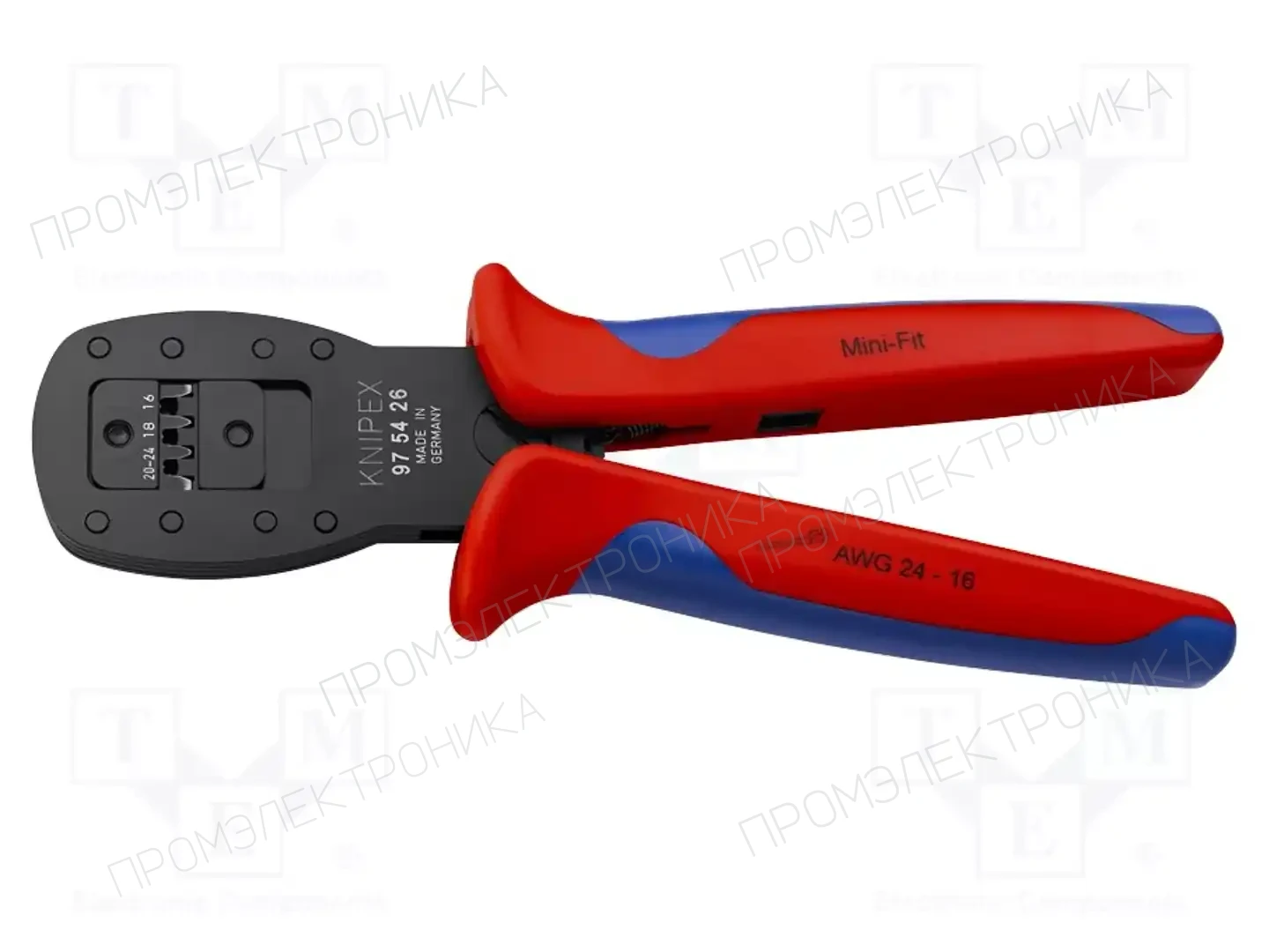 KNIPEX 97 54 26 — Зажимные уст-ва кабельных наконечников