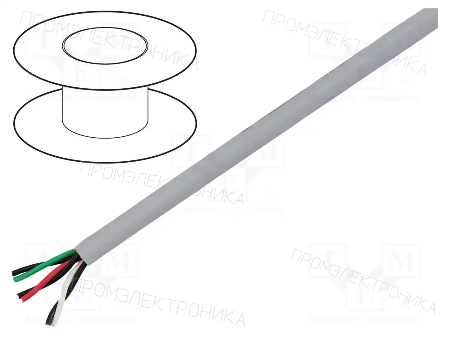 ALPHA WIRE 78073 SL001 — Провода многожильные неекранированные